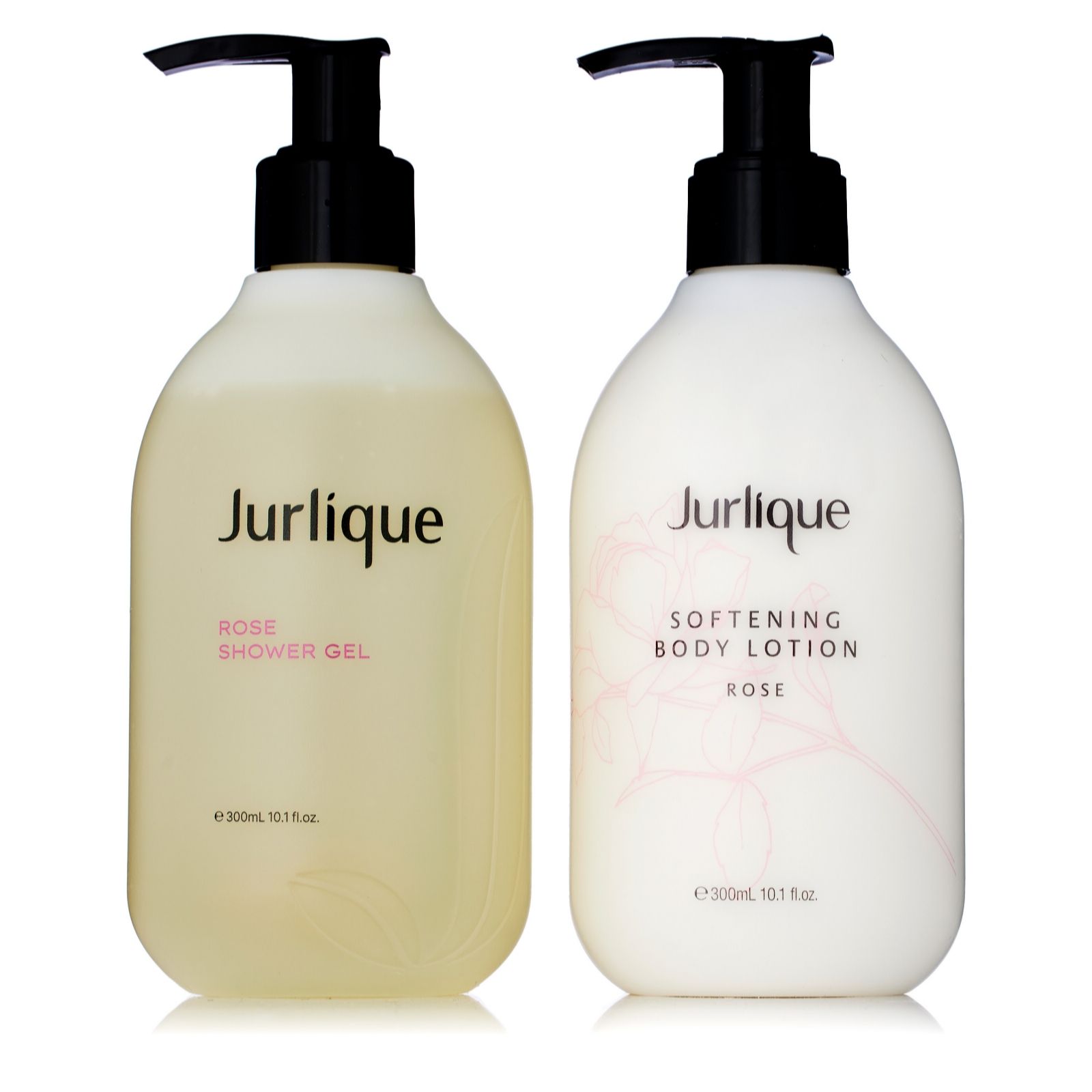 Jurlique Rose Softening Shower Gel & Body Lotion Duo 300ml