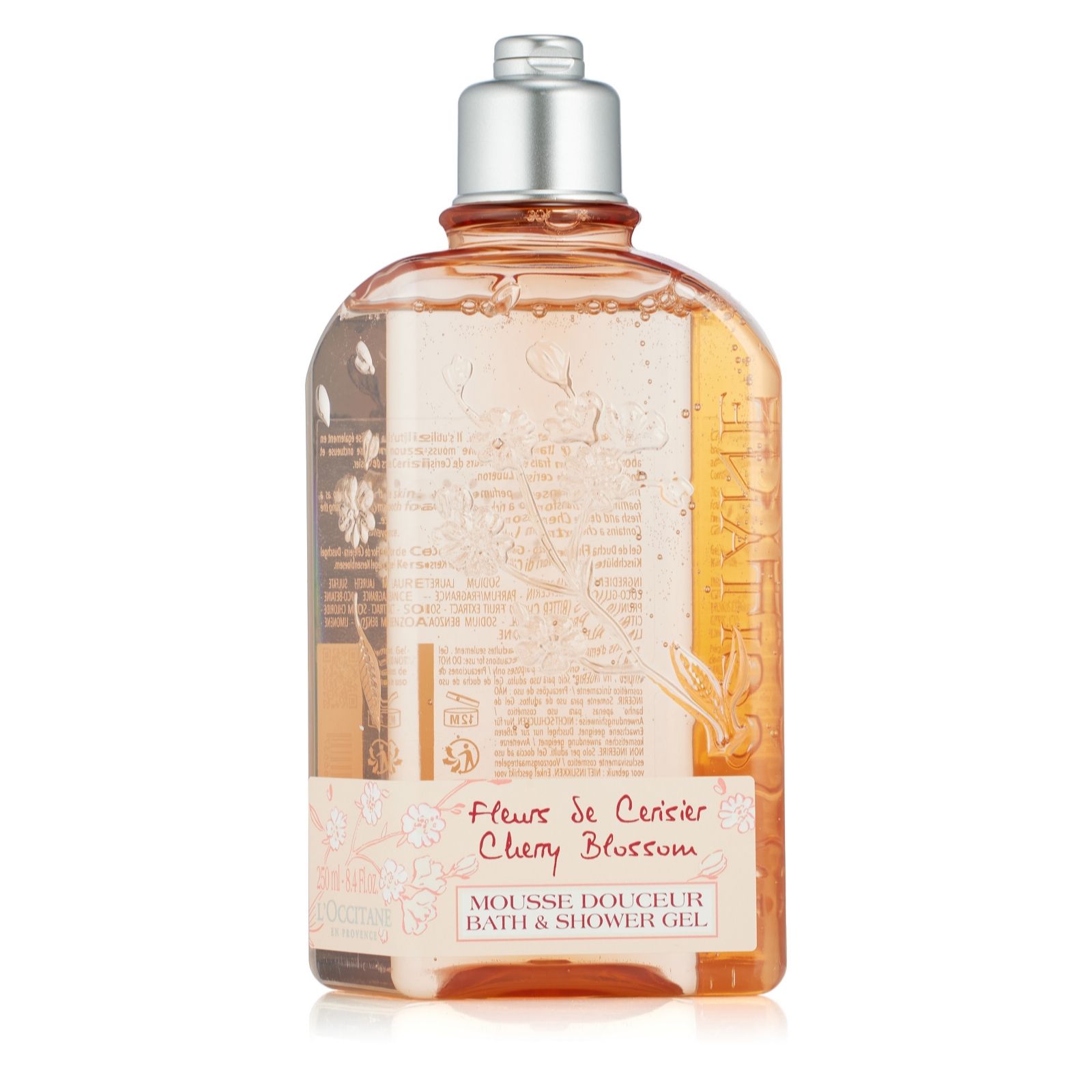 L'Occitane Cherry Blossom Bath & Shower Gel 250ml