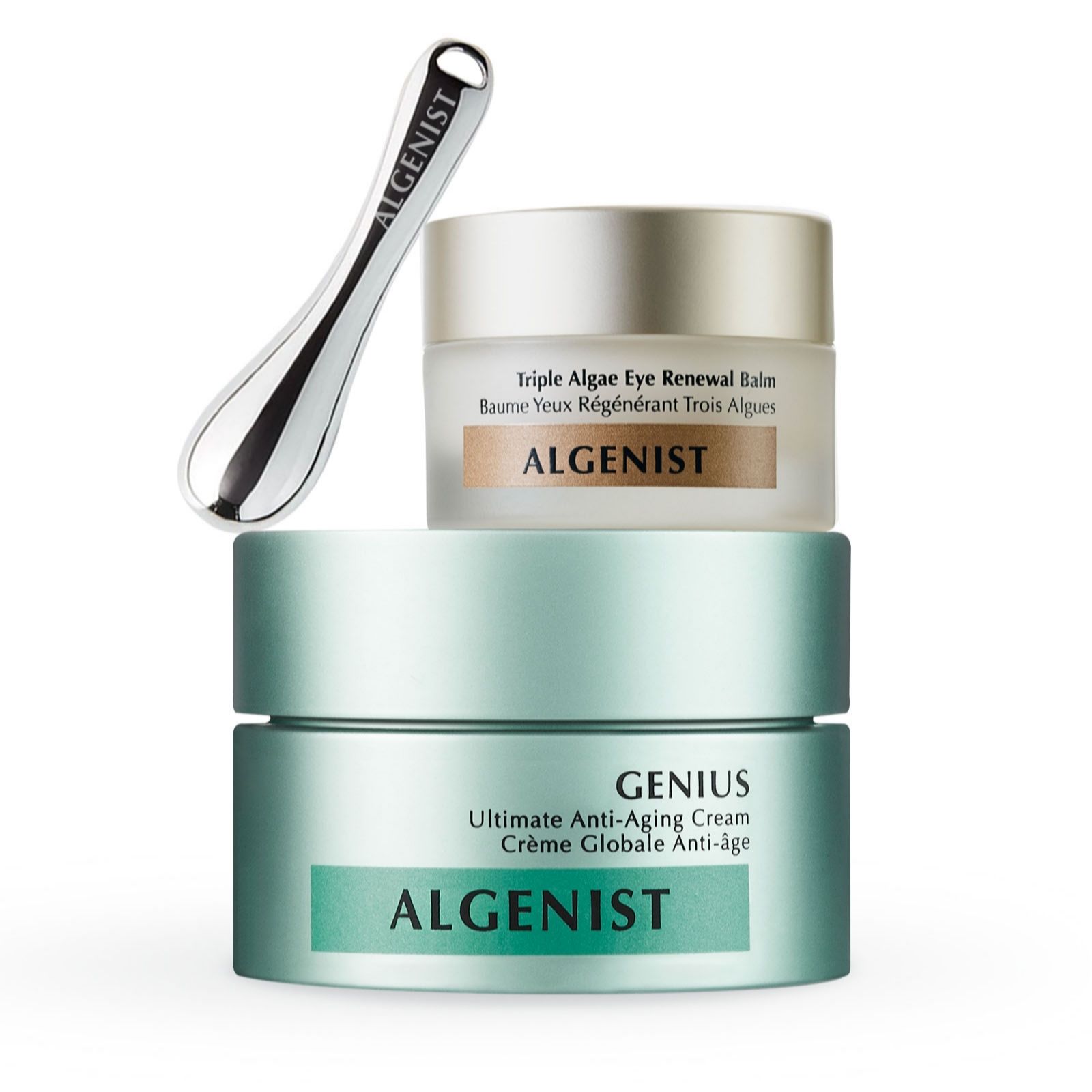 Algenist Genius Anti Ageing Face & Eye Night Time Routine