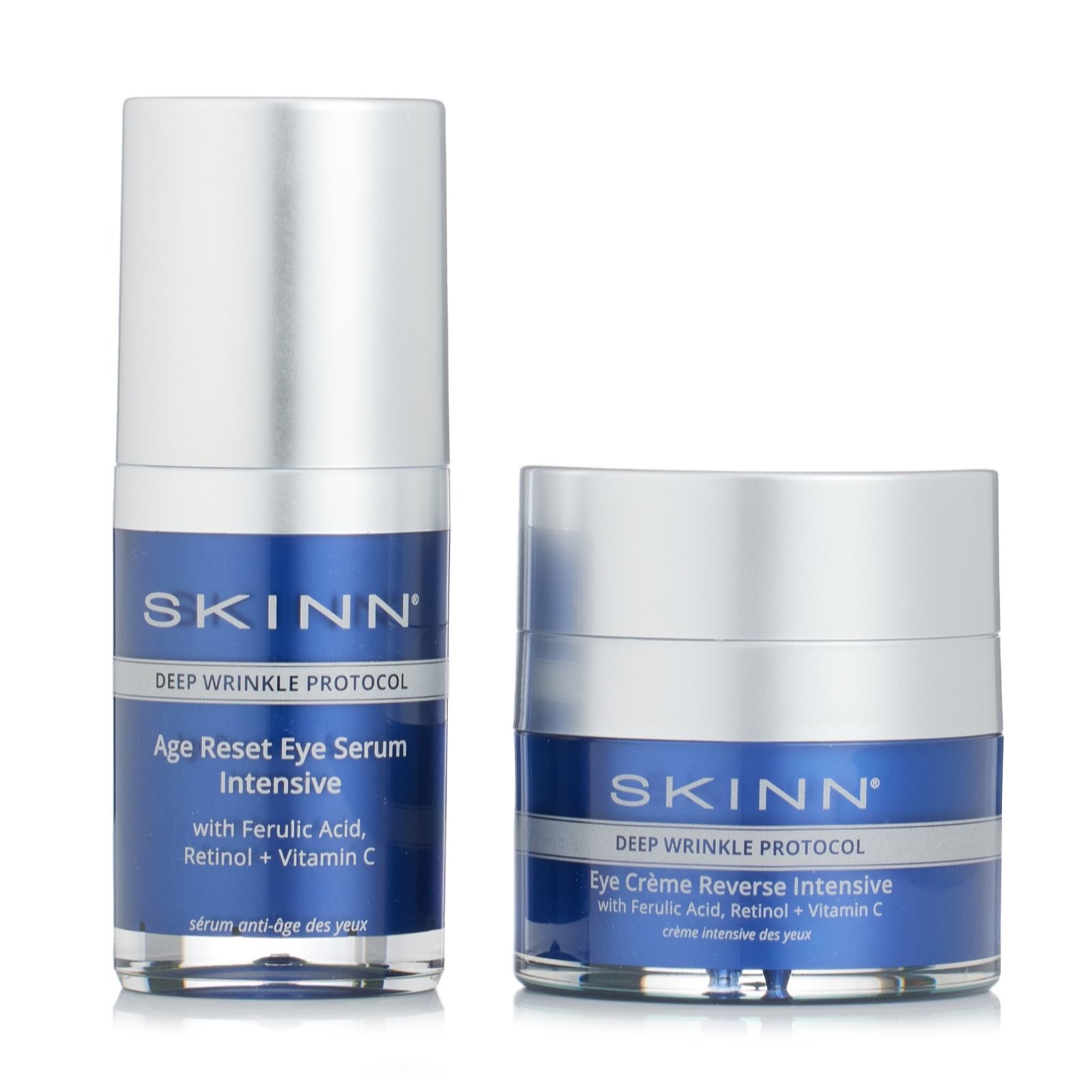 SKINN Eye Cream & Serum Treatment Duo