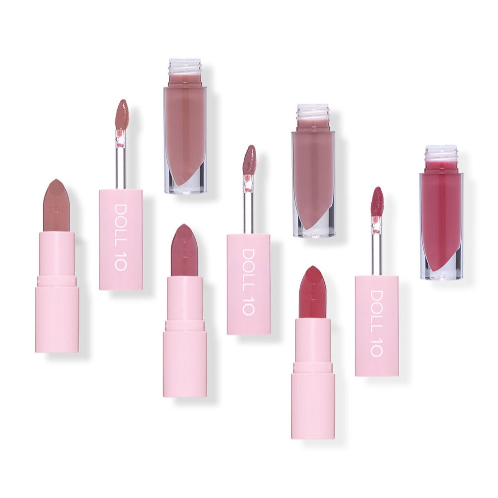 Doll 10 Blushing Neutral Lip Wardrobe