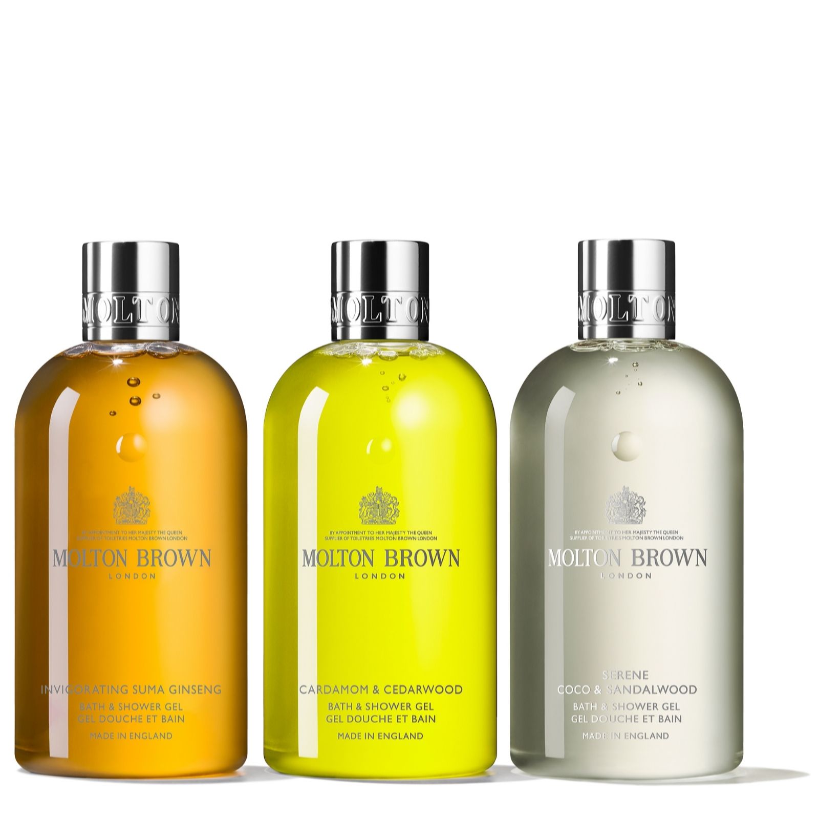 Molton Brown 3 Piece Body Wash 300ml Collection