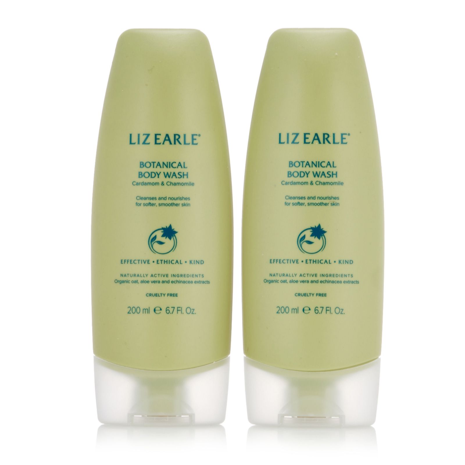 Liz Earle Cardamom & Chamomile Body Wash Duo