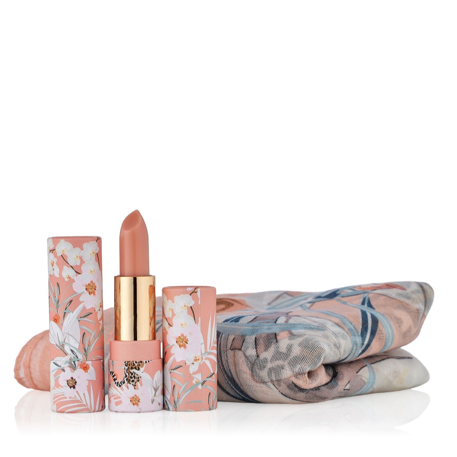 Gale Hayman Pink Limited Edition Lip Lift Duo 3.4G & Lepoard Print...