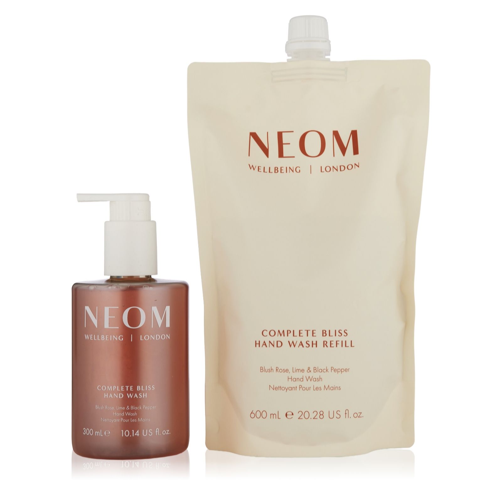 Neom Complete Bliss Wellbeing Hand Wash And Refill