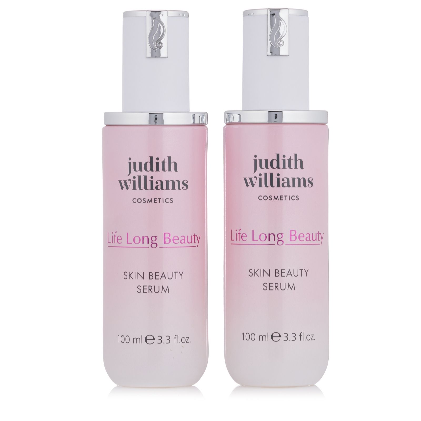 Judith Williams Life Long Beauty Skin Beauty Face Serum 100ml Duo