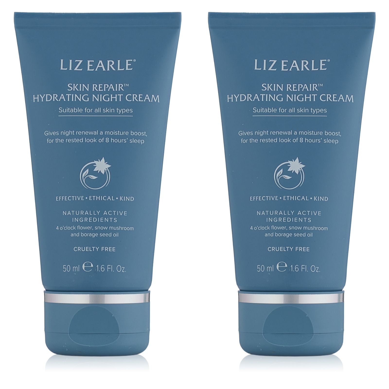 Liz Earle Cream Skin Repair Hydrating Night 50Ml Duo