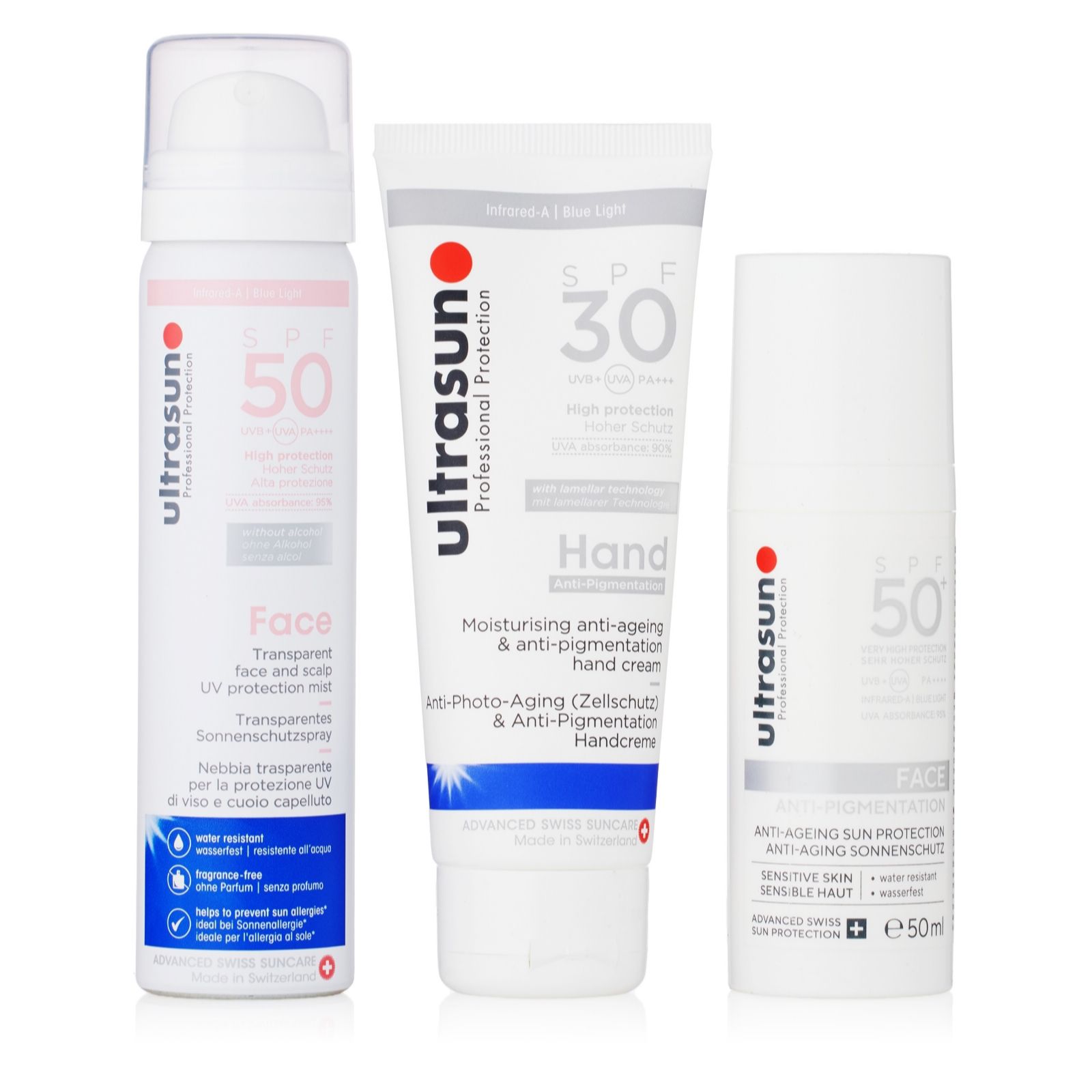 Ultrasun Hand Cream Anti-Pigmentation SPF30 - 75ml - Anti-Ageing Cream - Face the Future