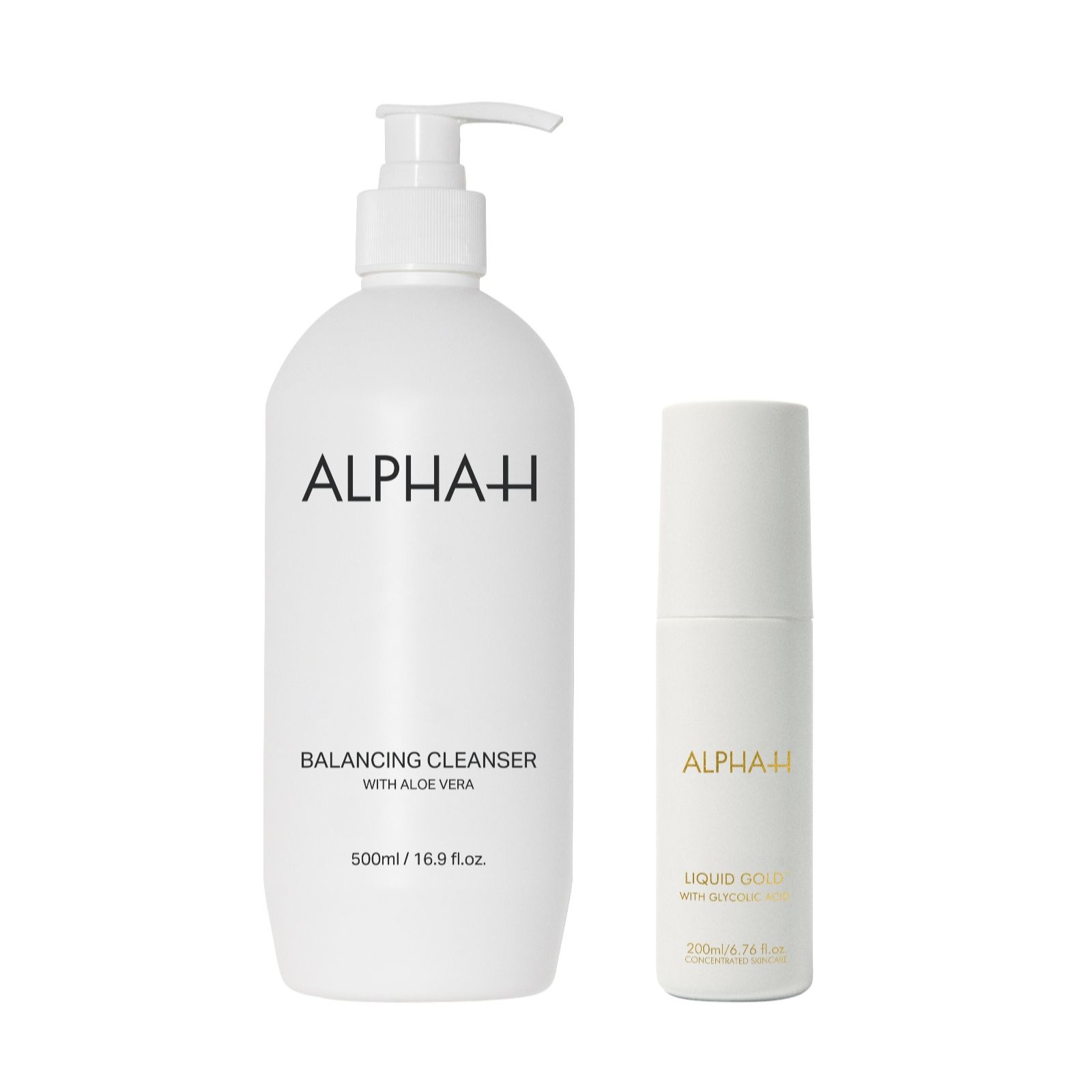 Alpha-H Supersize Cleanse & Liquid Gold Duo