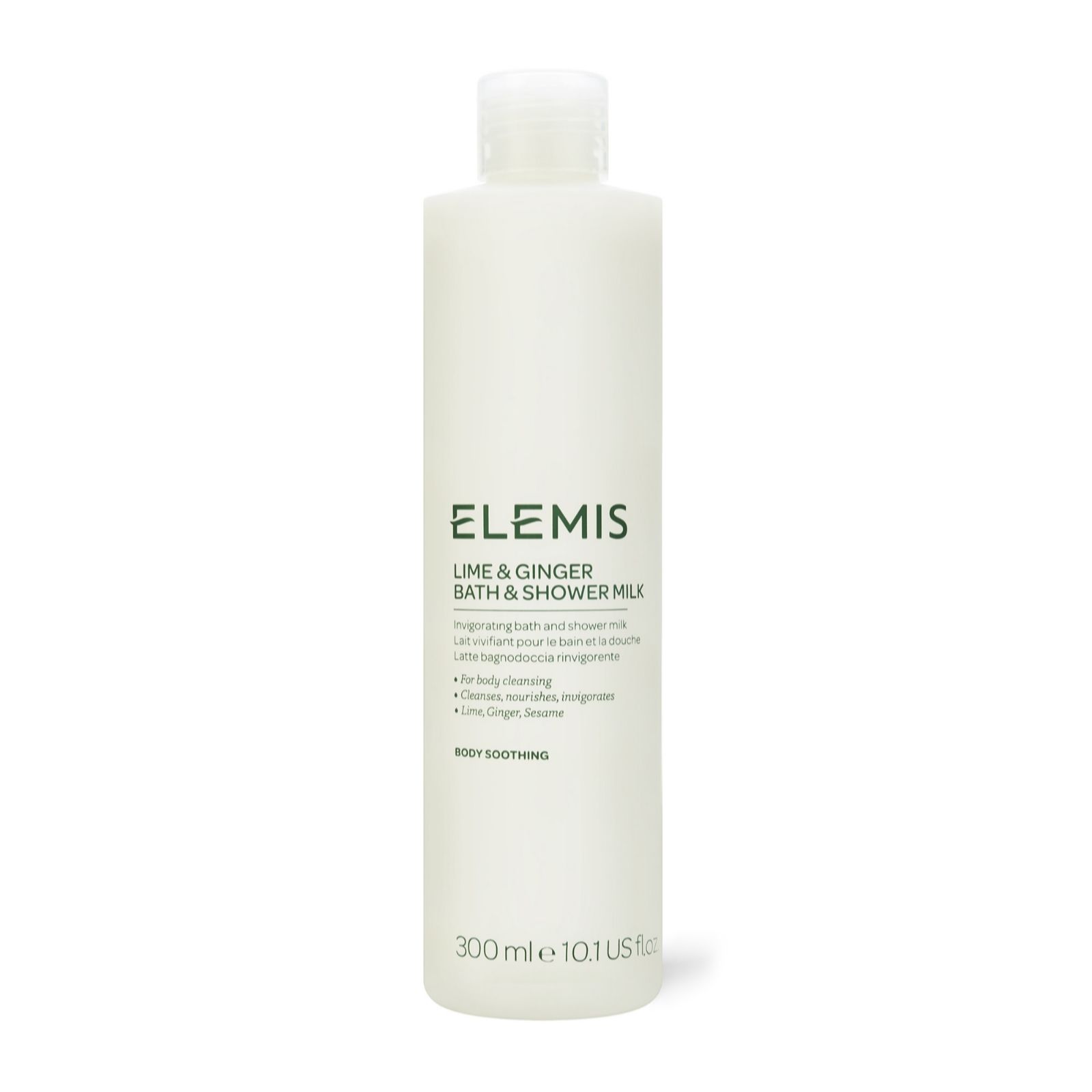 Elemis Lime & Ginger Bath & Shower Milk 300ml