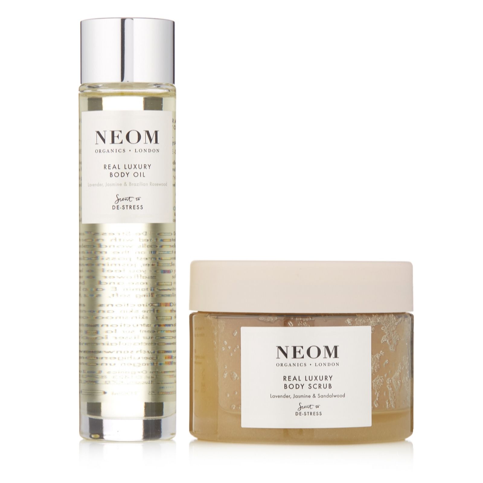 Neom Real Luxury Body Scrub & Body Oil Duo