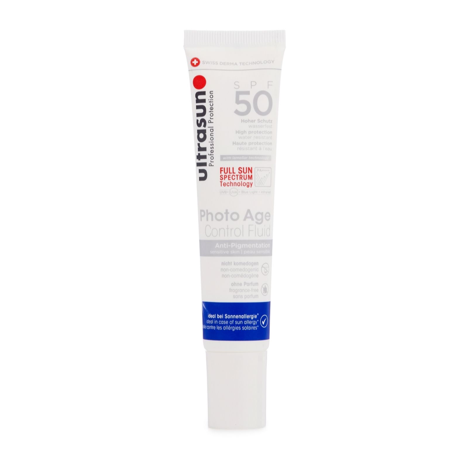 Ultrasun Photo Age Control Fluid Anti-Pigmentation Spf 50 40Ml