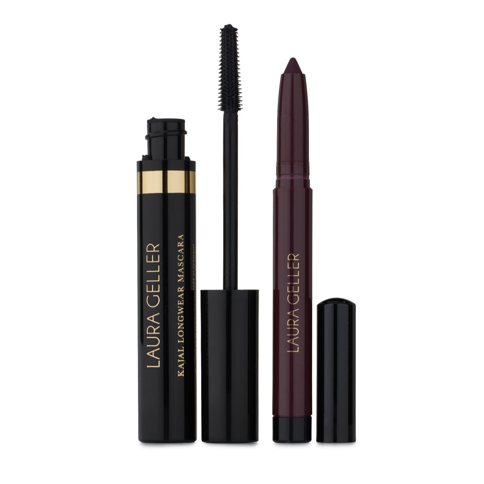 Laura Geller Grey/Black Kajal Mascara & Longwear Kajal Eyeliner Duo