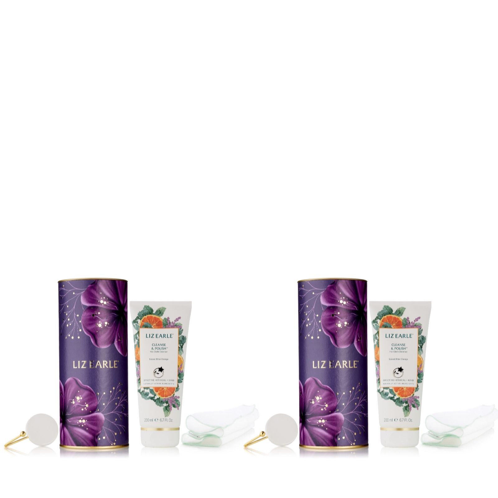 Liz Earle Spiced Bitter Orange Cleanse & Polish Gift Set Duo