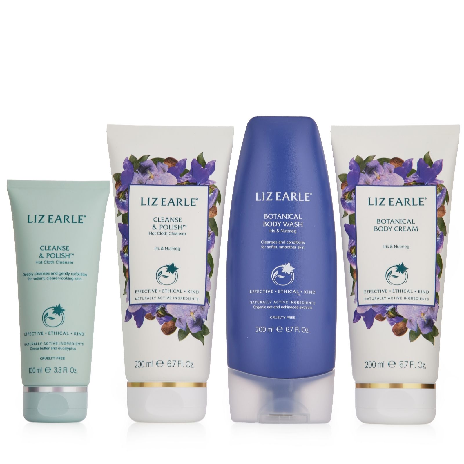 Liz Earle Bergamot & Cardamon Skincare & Body Layering Quad