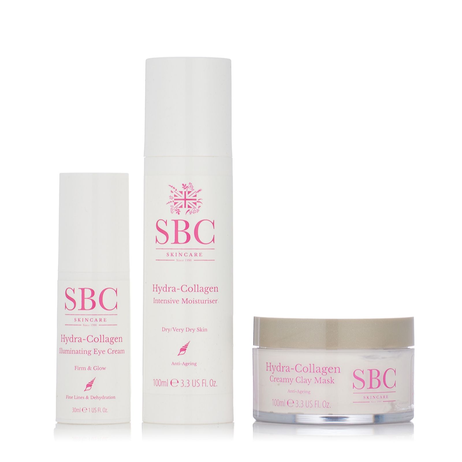 SBC Hydra-Collagen Facial Essentials Trio