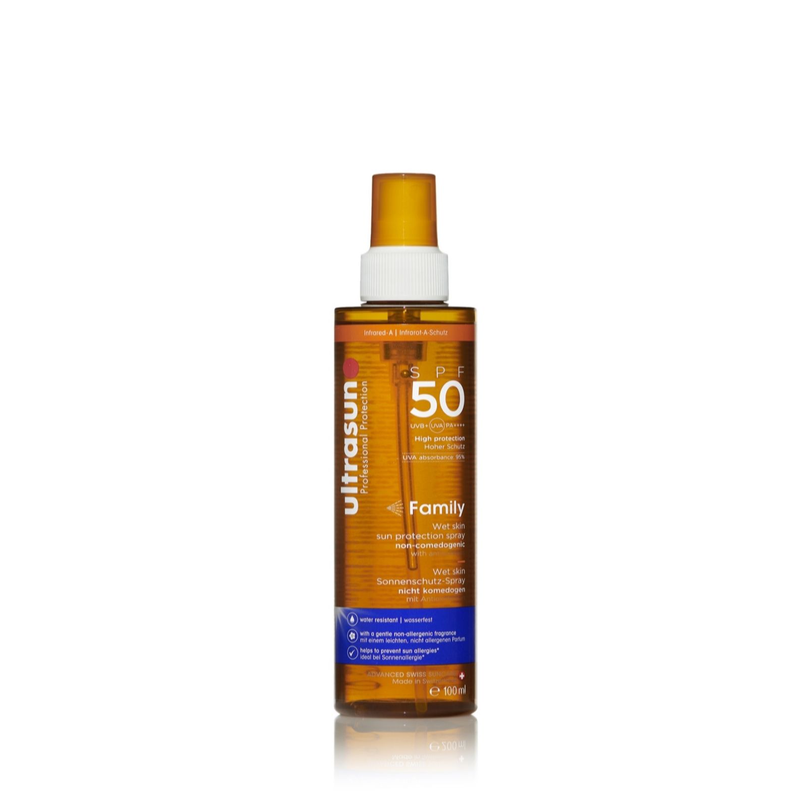 Ultrasun Family Wet Skin Spray Spf50 100Ml - Image 5