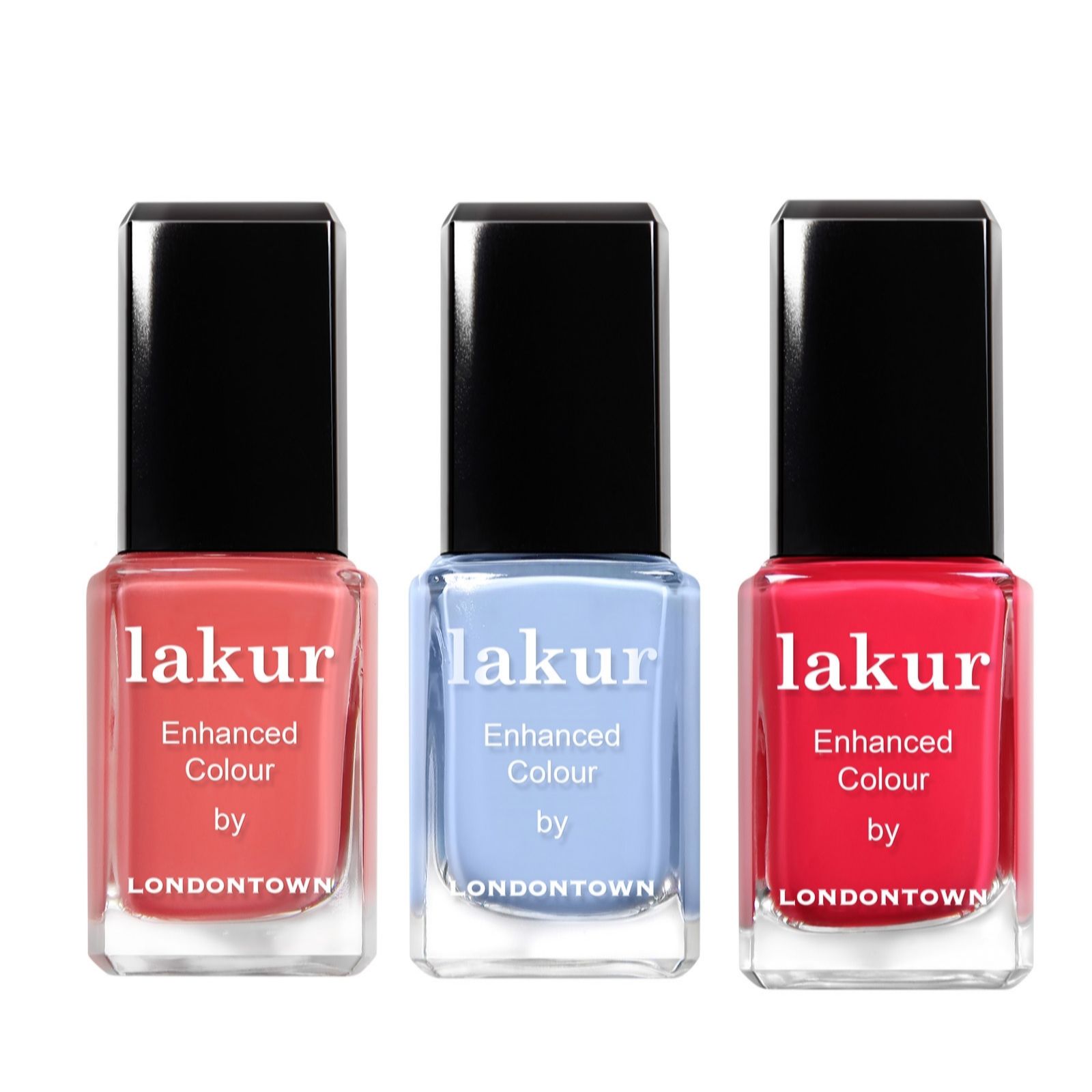 Londontown Blue/Coral Colour Pop Lakur Trio