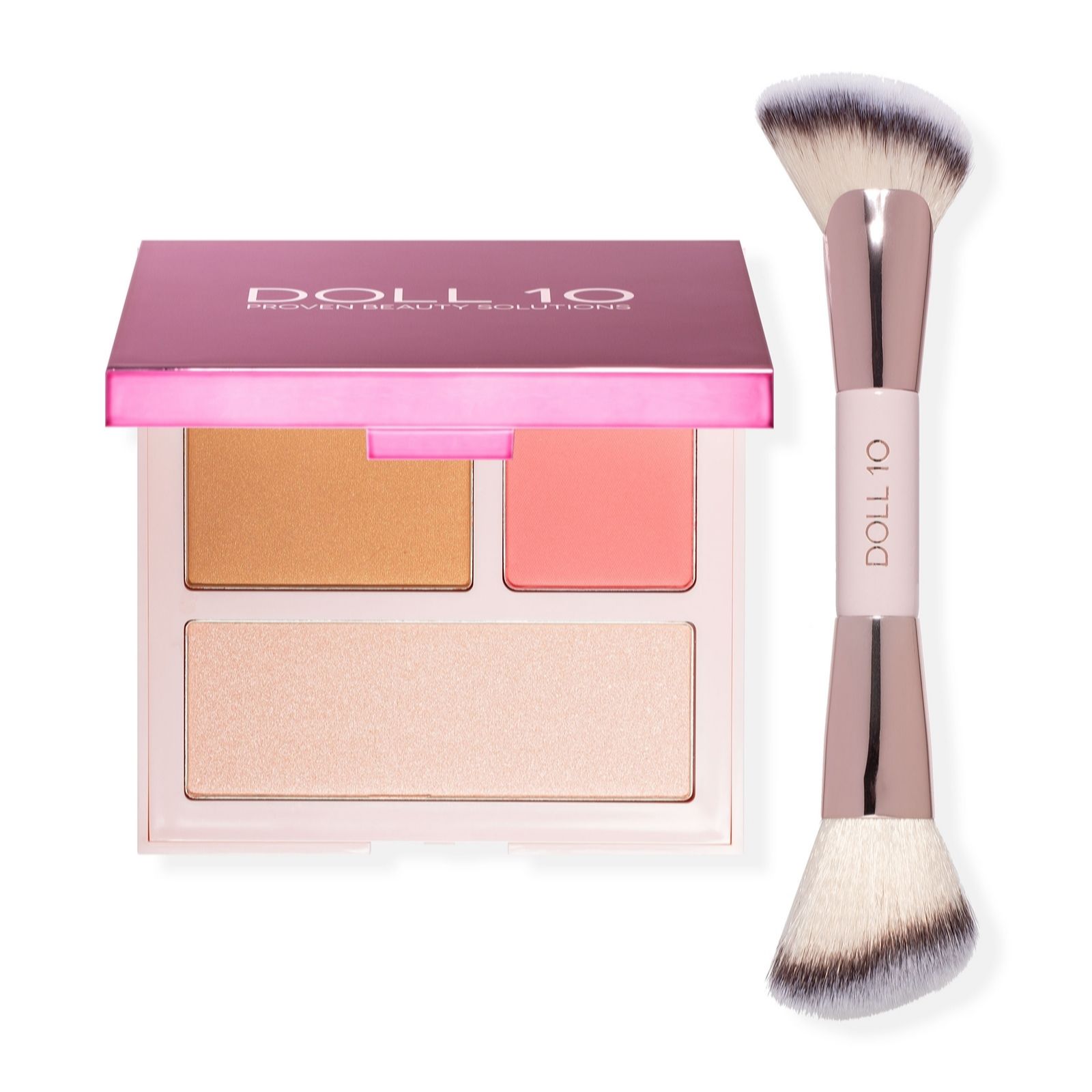 Doll 10 Bronze The 10 Minute Face Palette & Brush