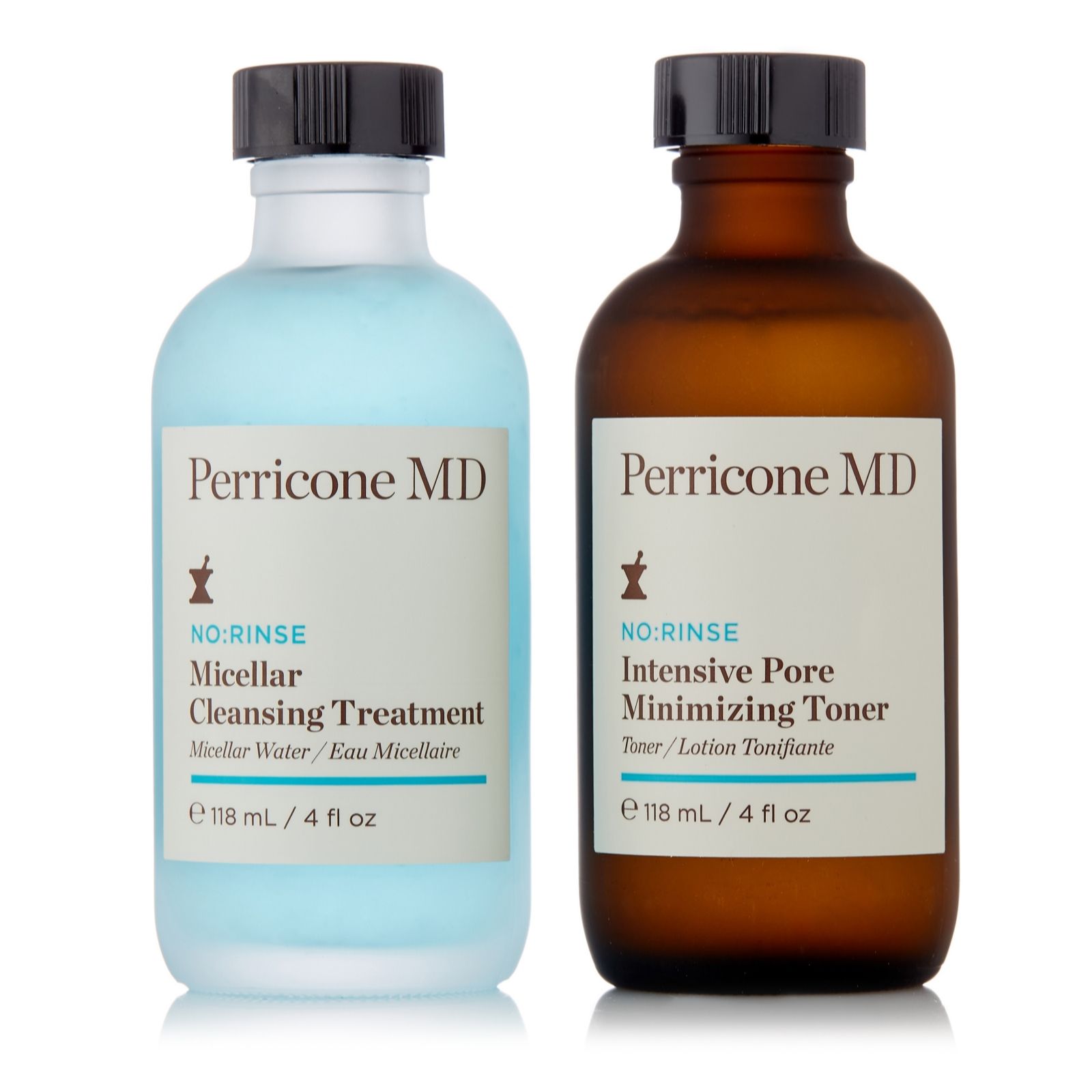 Perricone No Rinse Cleanse & Tone 118ml Duo