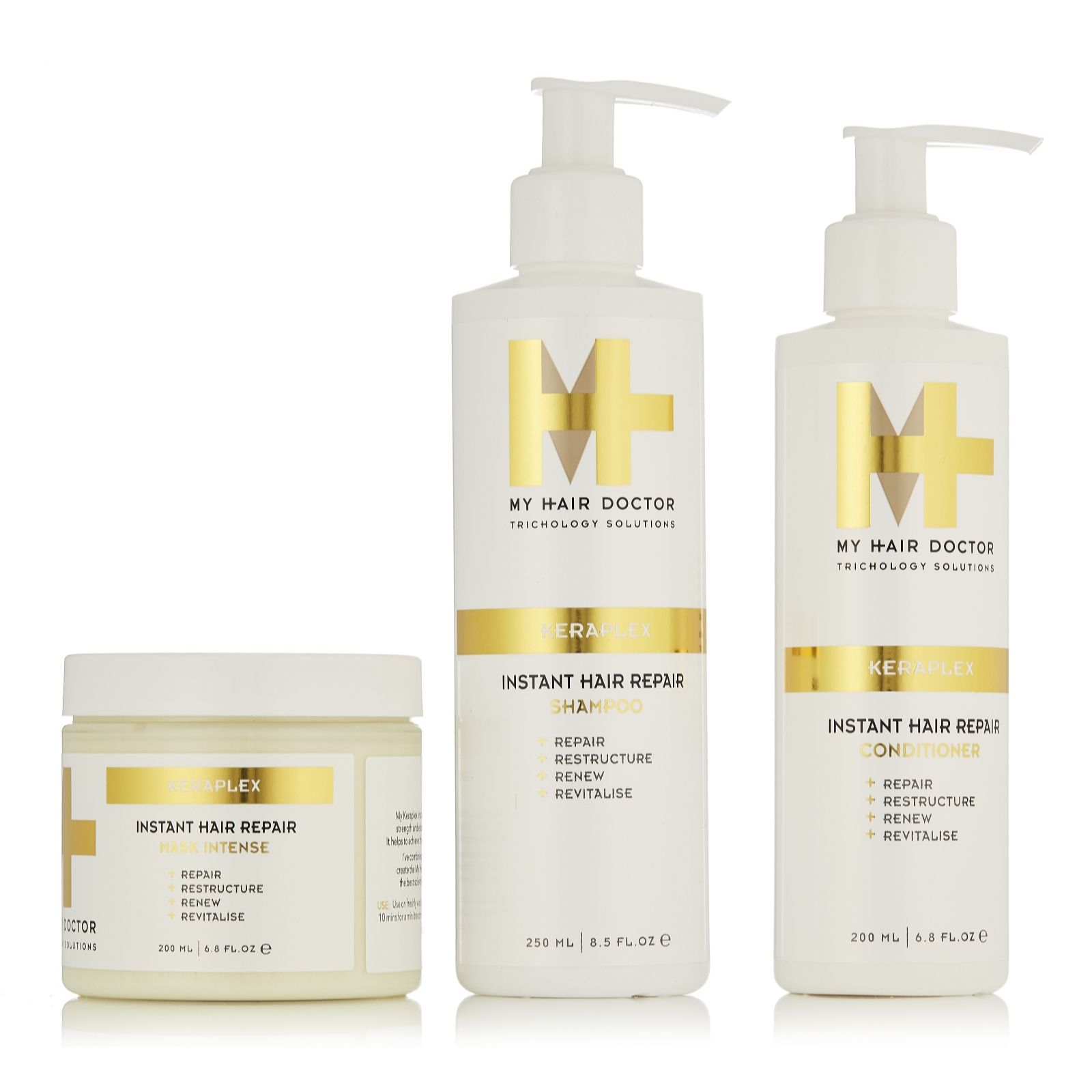 My Hair Doctor 3 Piece Keraplex Repair Collection