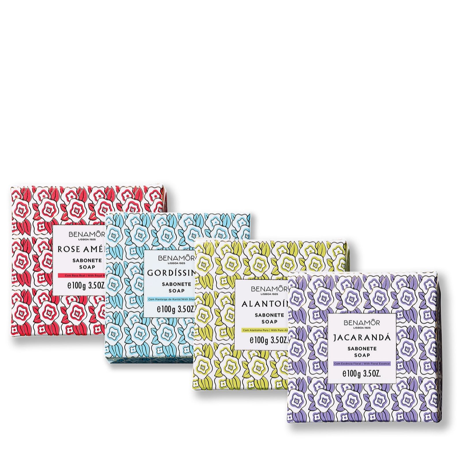 Benamor 4 Piece Soap Collection