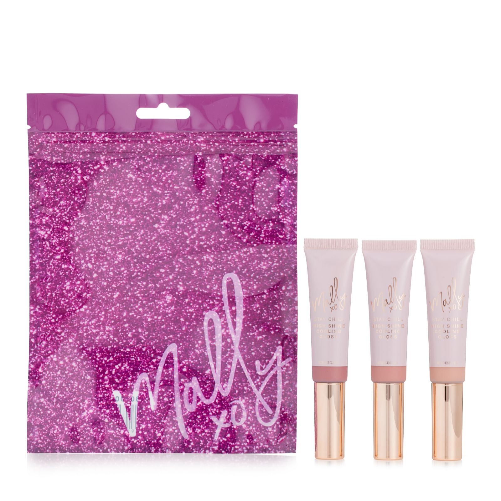 Mally Stay Chill Lip Gloss Trio & Gift Bags