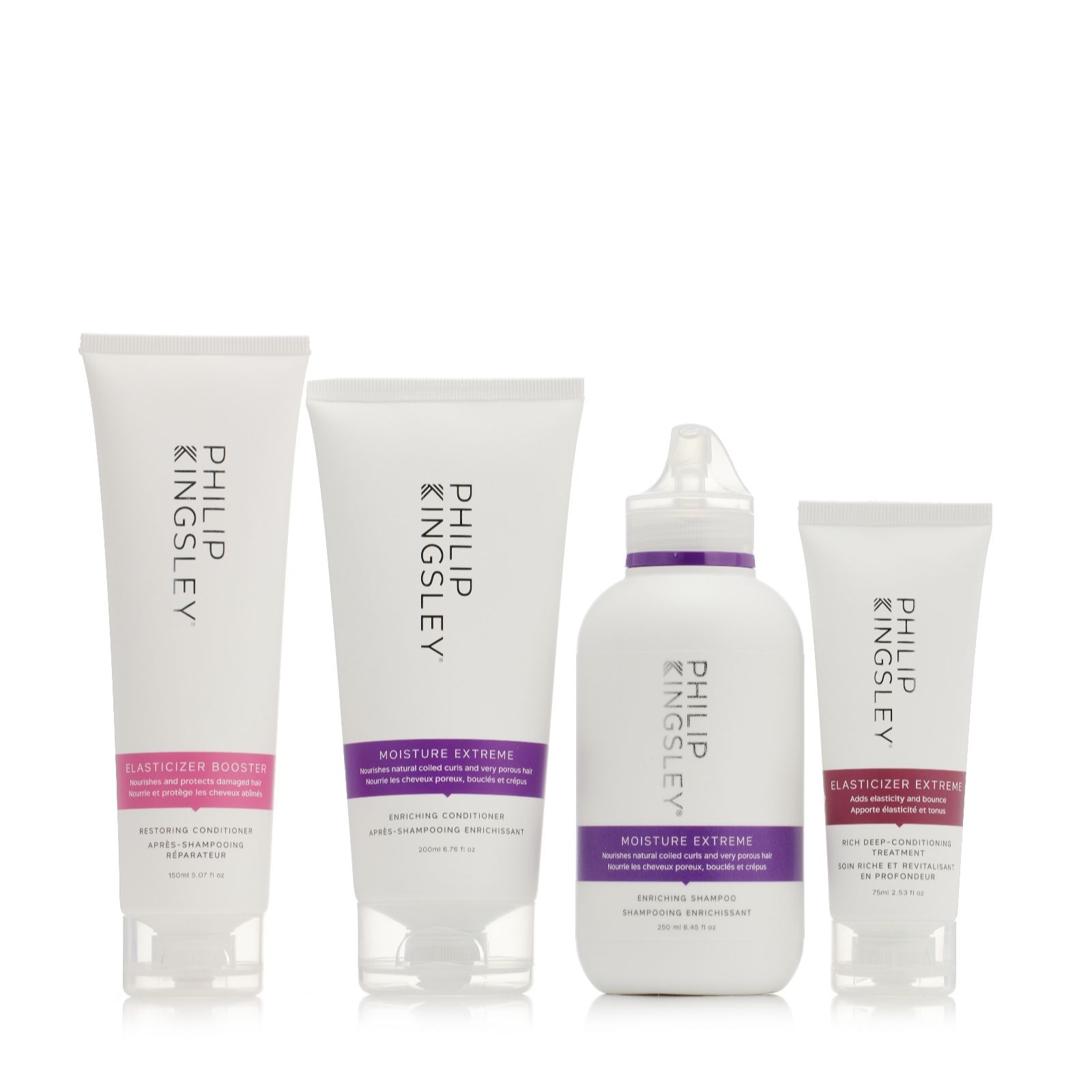 Philip Kingsley Cleanse & Build 4 Piece Collection