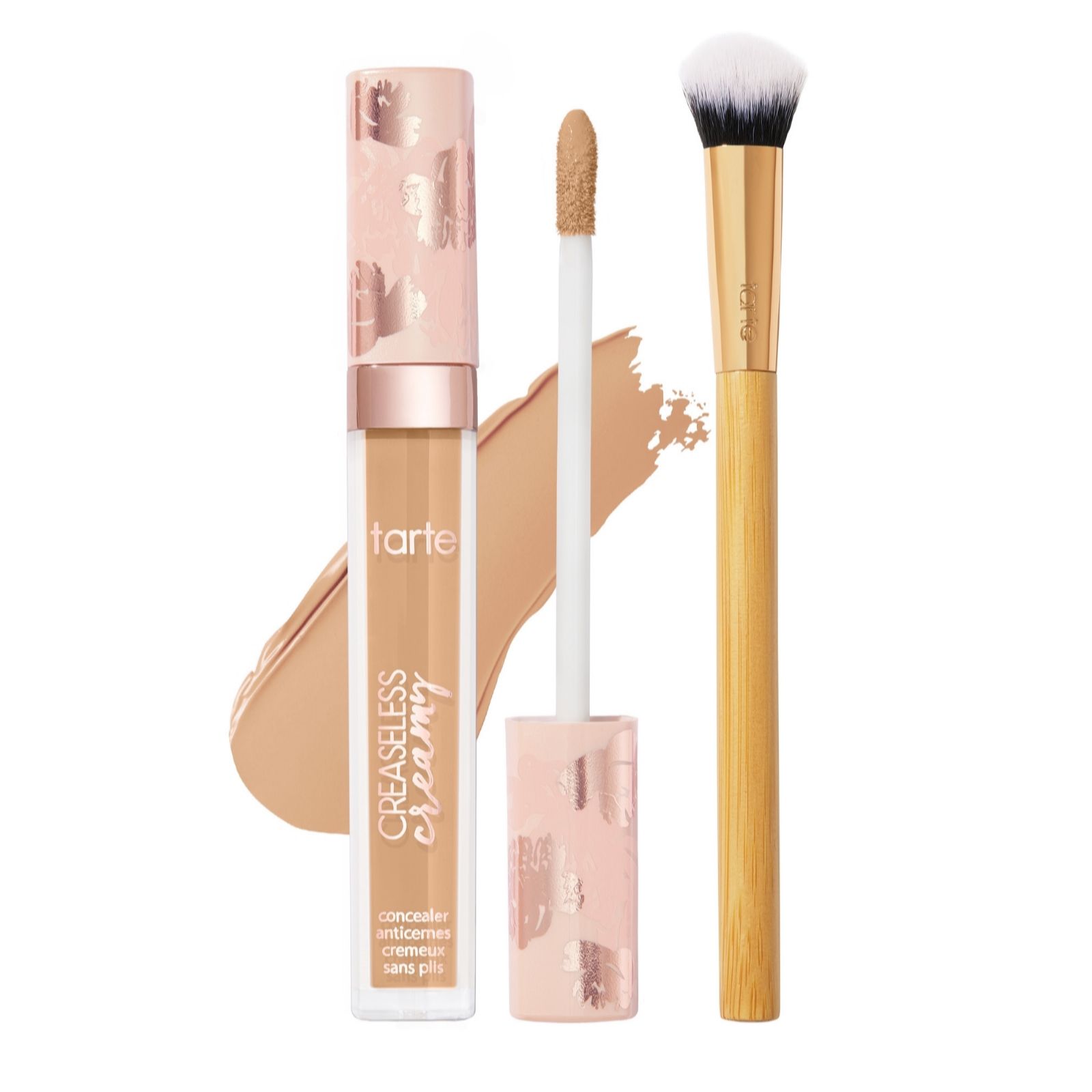 tarte Creaseless Creamy Cloudberry Concealer & Brush