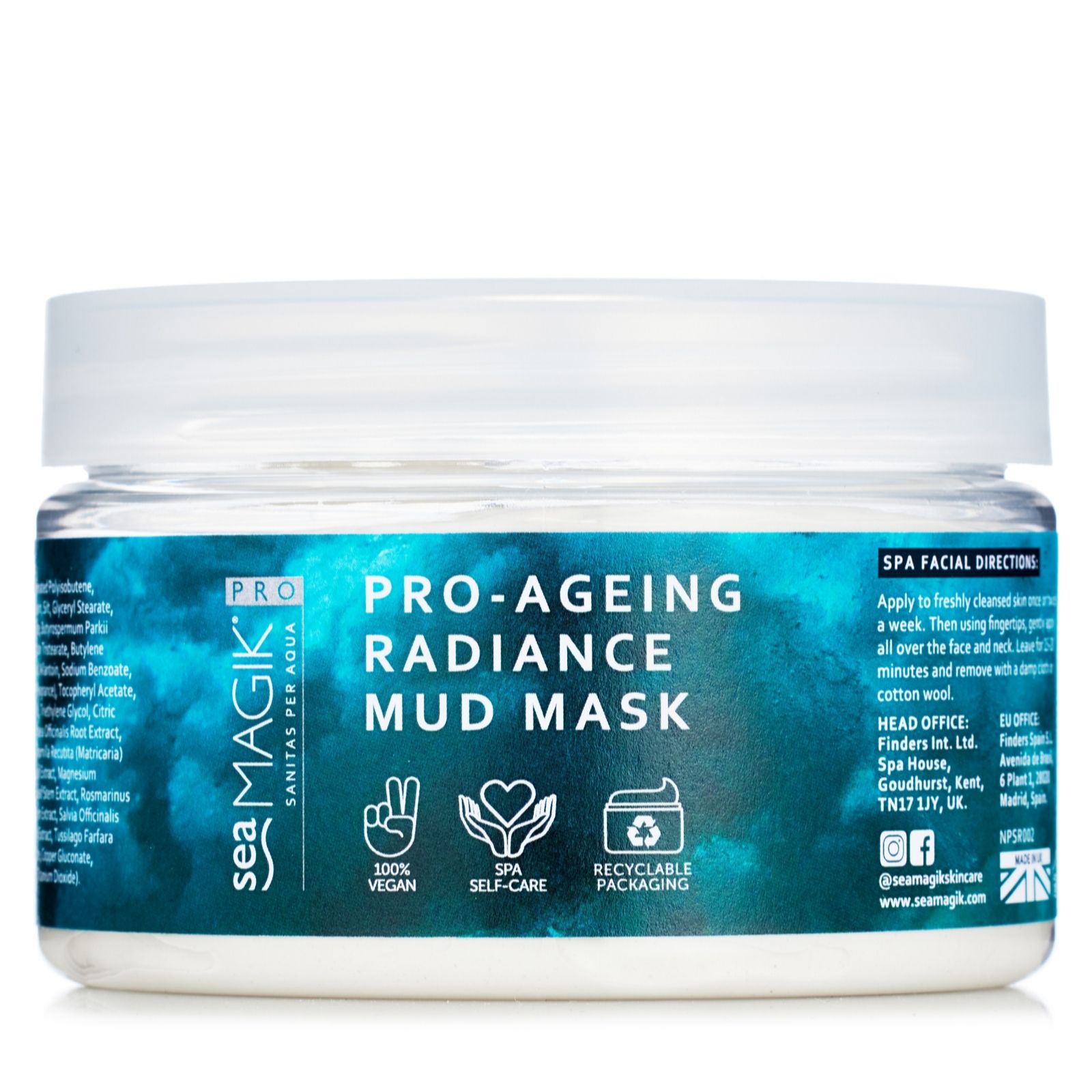 Sea Magik Supersize Pro Ageing Radiance Mud Mask 250ml