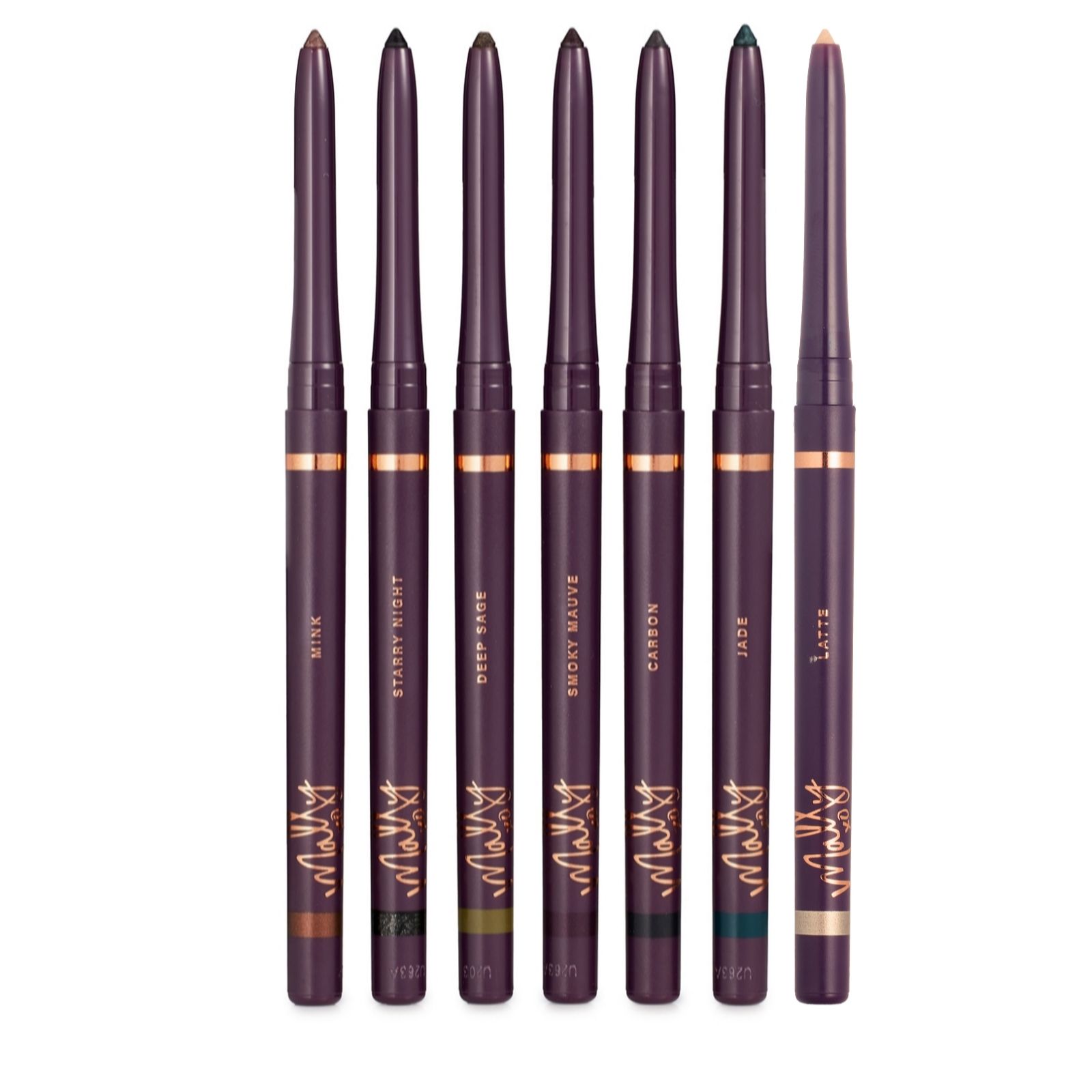 Mally 7 Piece Evercolour Gel Eyeliner Collection