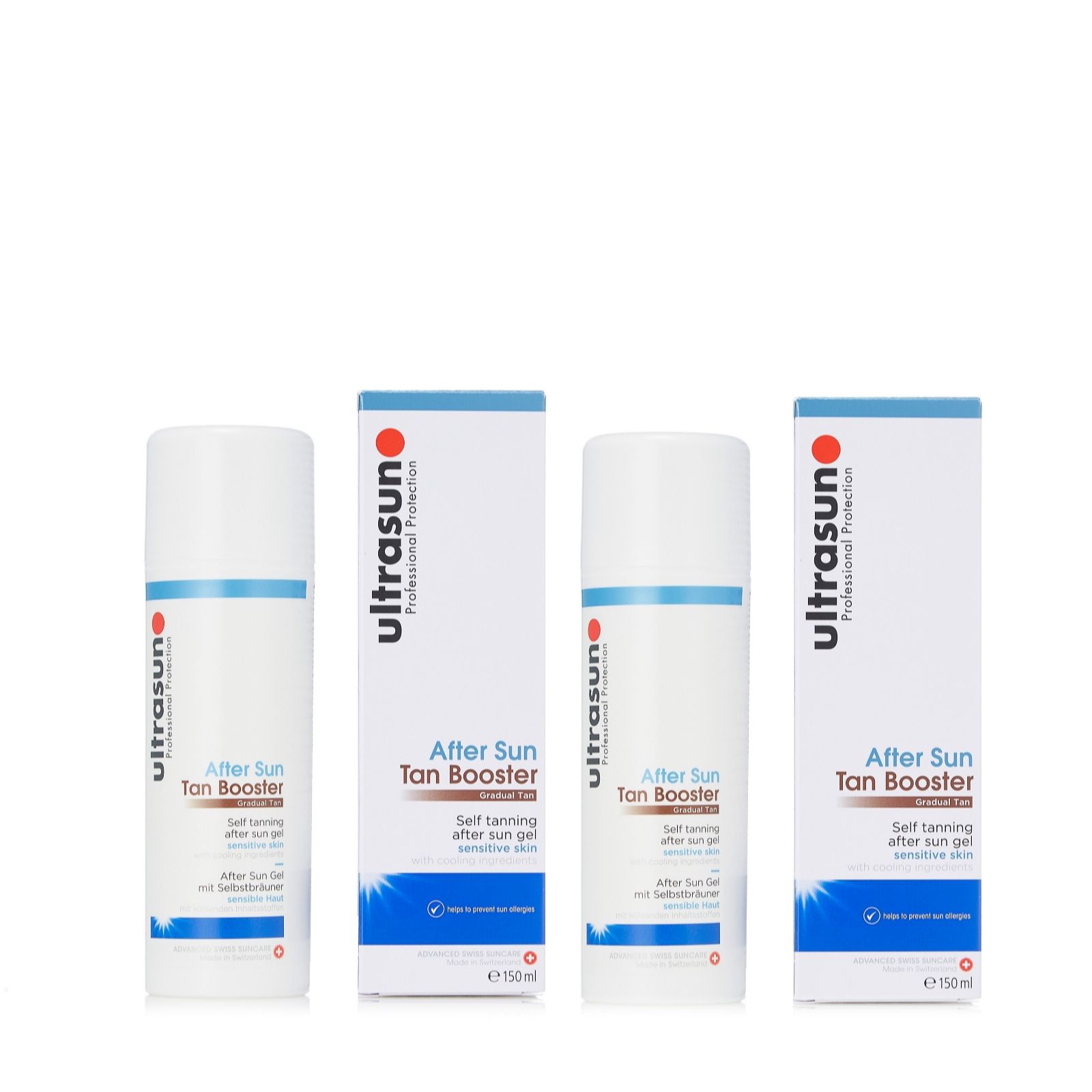 Ultrasun After Sun Tan Booster 150ml Duo