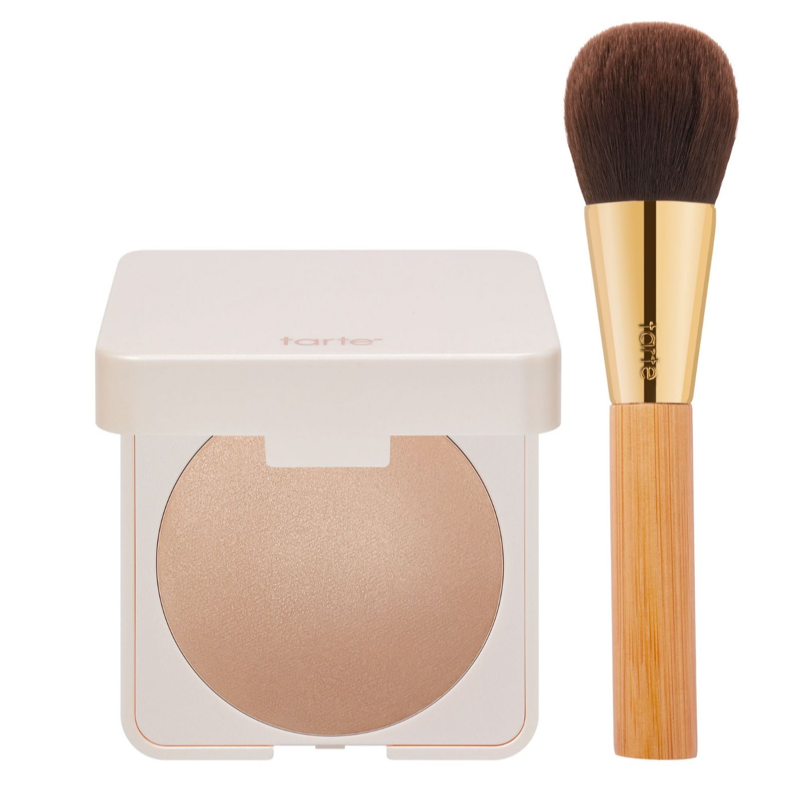 tarte Amazonian Clay Baked Radiance Powder with Brush