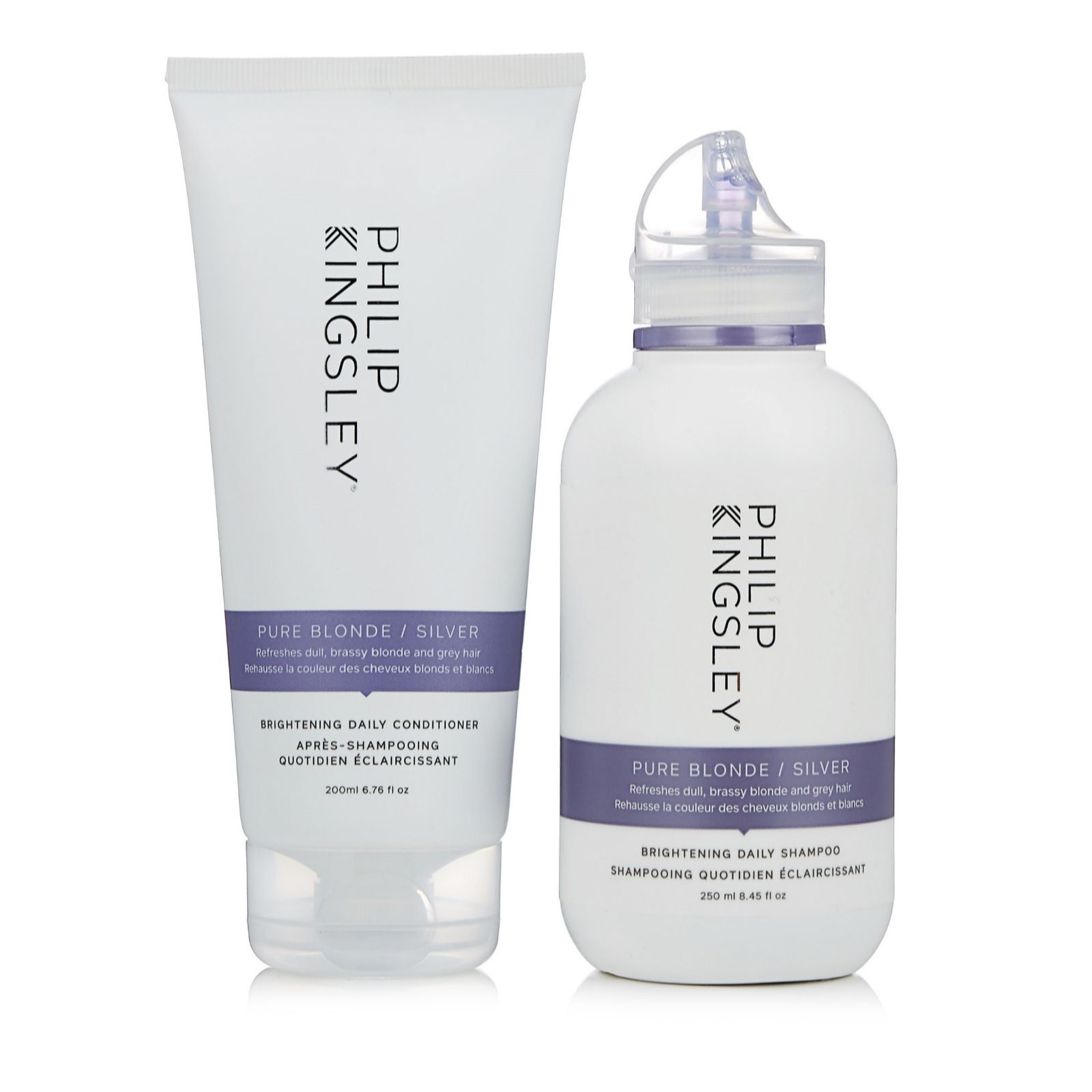 Philip Kingsley Pure Silver Shampoo 250ml Conditioner 200ml