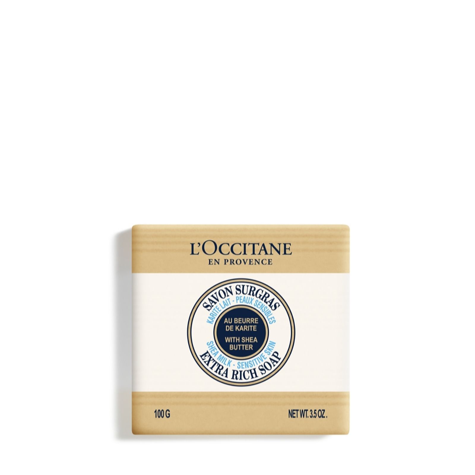 L'occitane Light Shea Milk Soap 100G