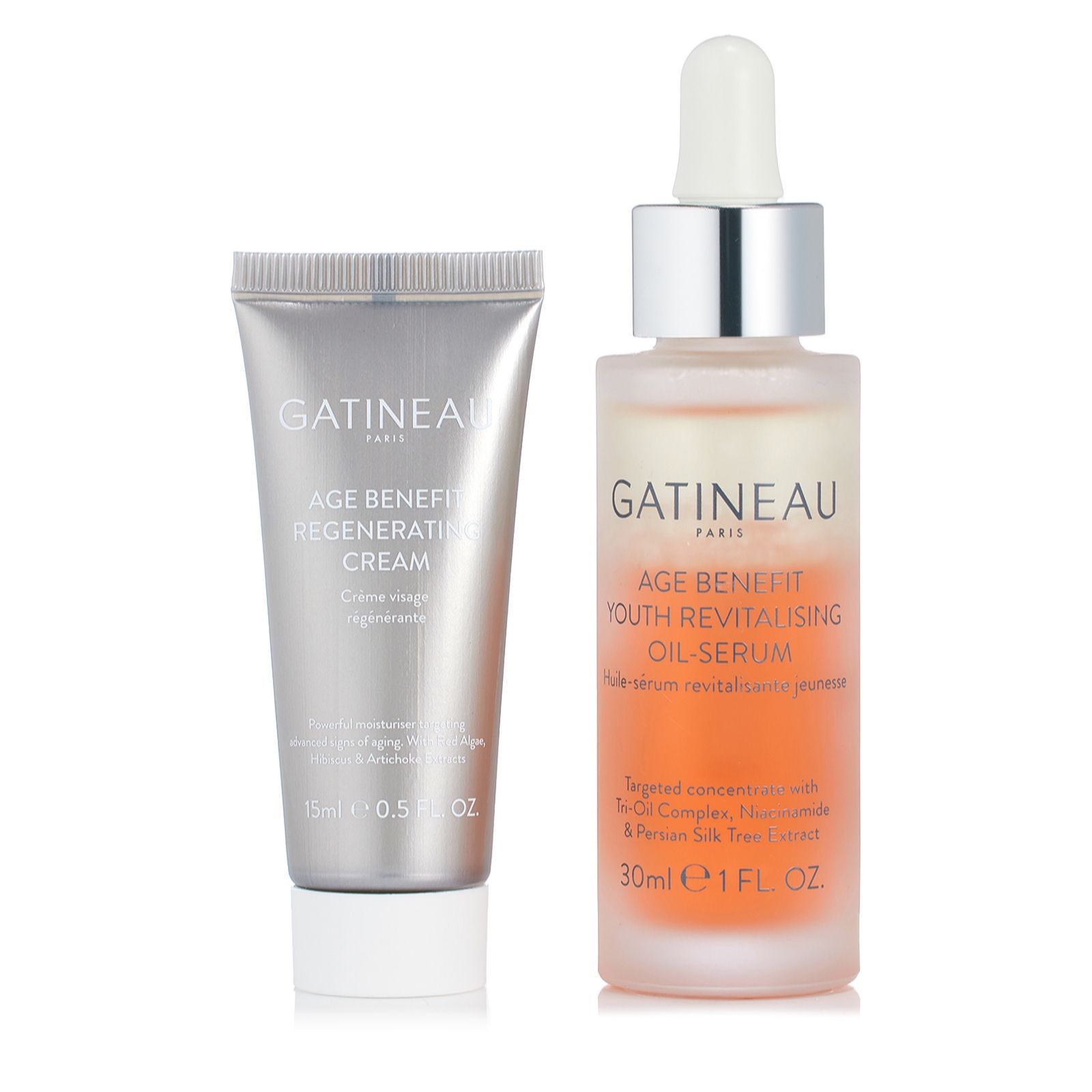 Gatineau Age Benefit Oil-Serum & Cream Duo