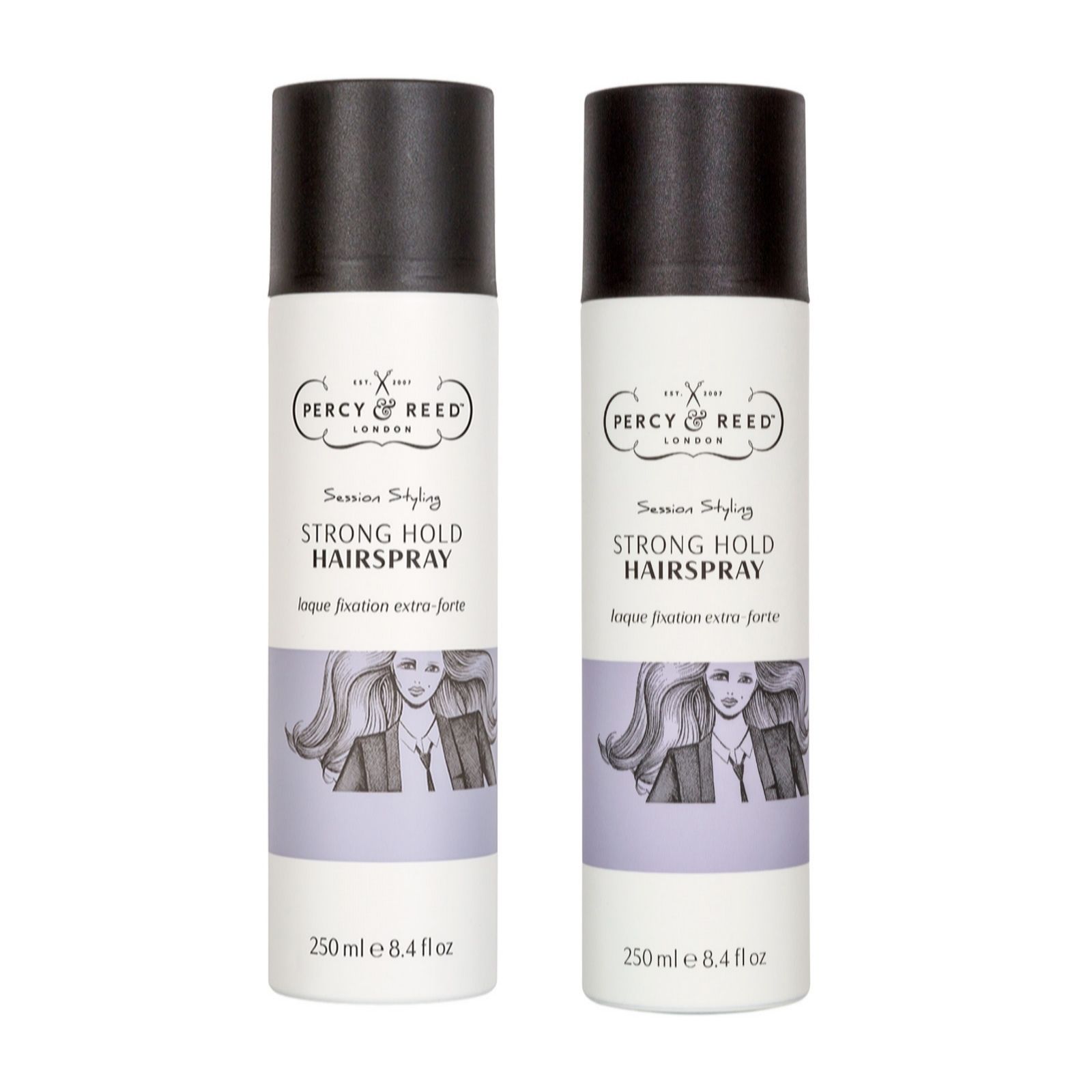 Percy & Reed Surprisingly Strong Extra Hold Hairspray Duo 250ml