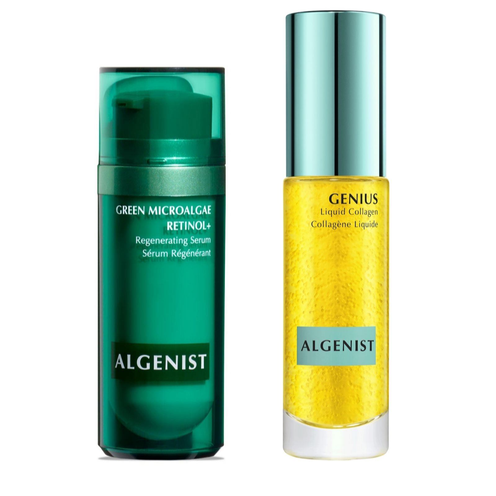 Algenist Green Microalgae Retinol + & Liquid Collagen 2 Piece Routine