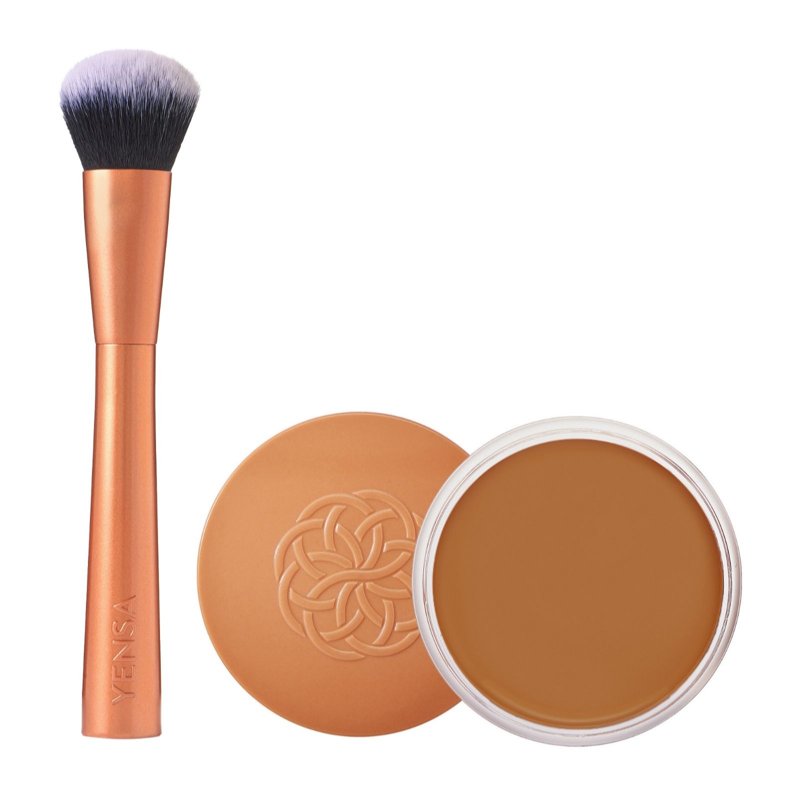 Yensa Silk Bronzing Base with Complexion Brush