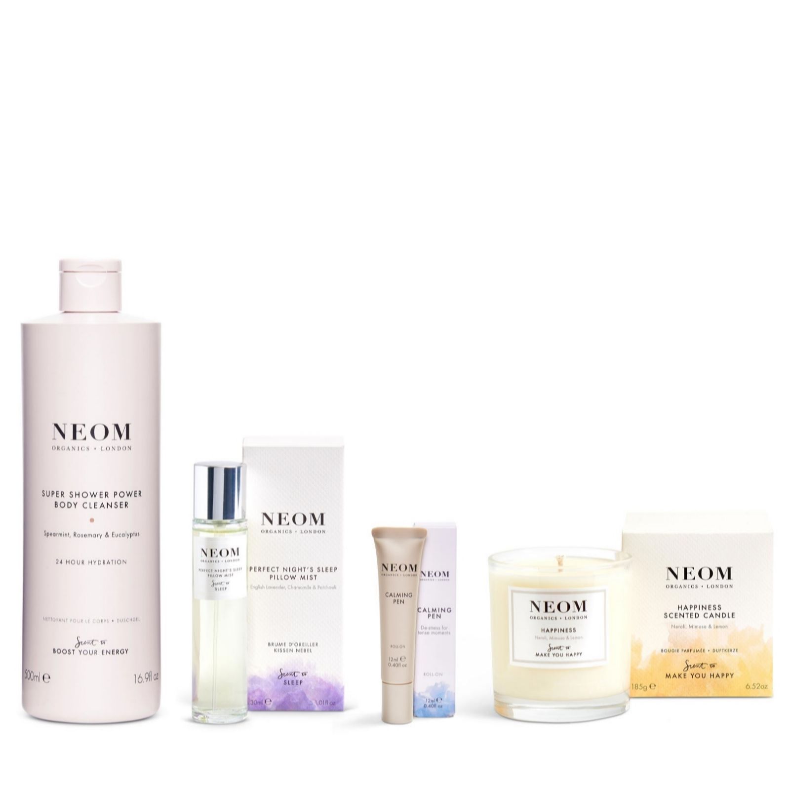 Neom 4 Piece Essentials AM to PM Collection