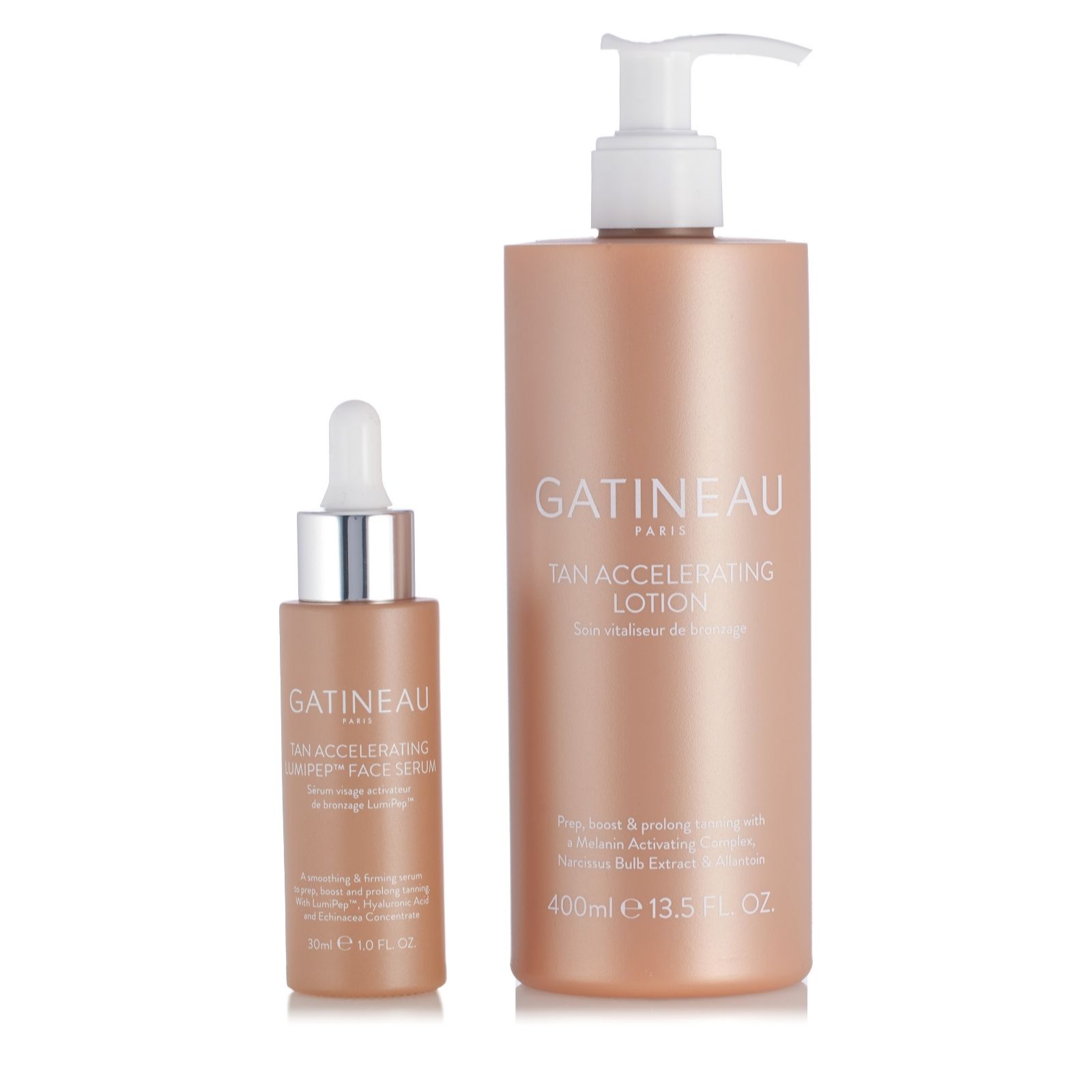 Gatineau Tan Accelerating Face and Body 2 Piece Collection