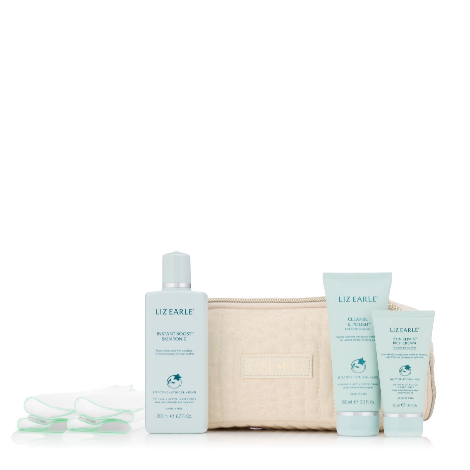 Liz Earle Gel Botanically Powered Daily Skincare Routine