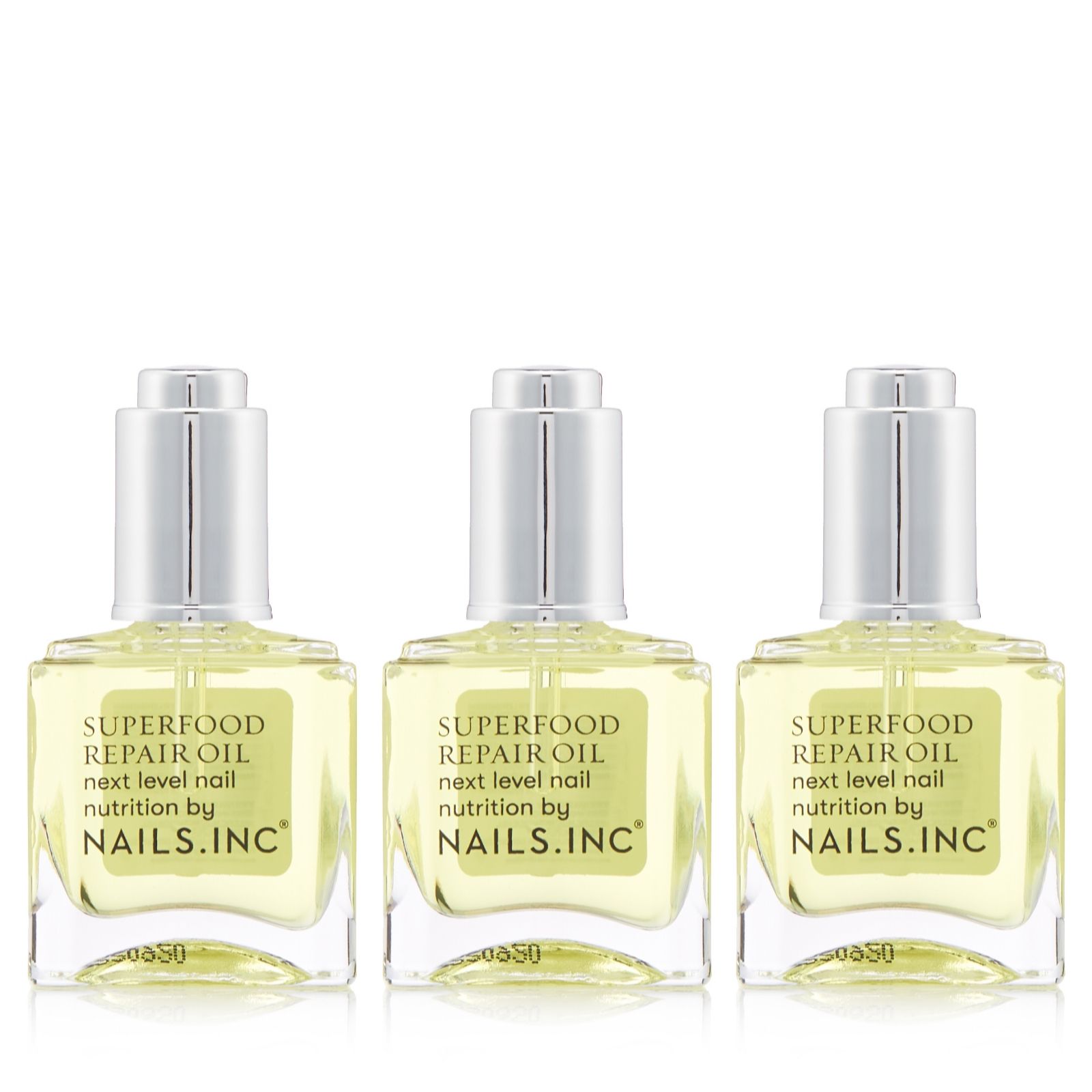 Nails Inc Superfood Repair Oil 14Ml Trio