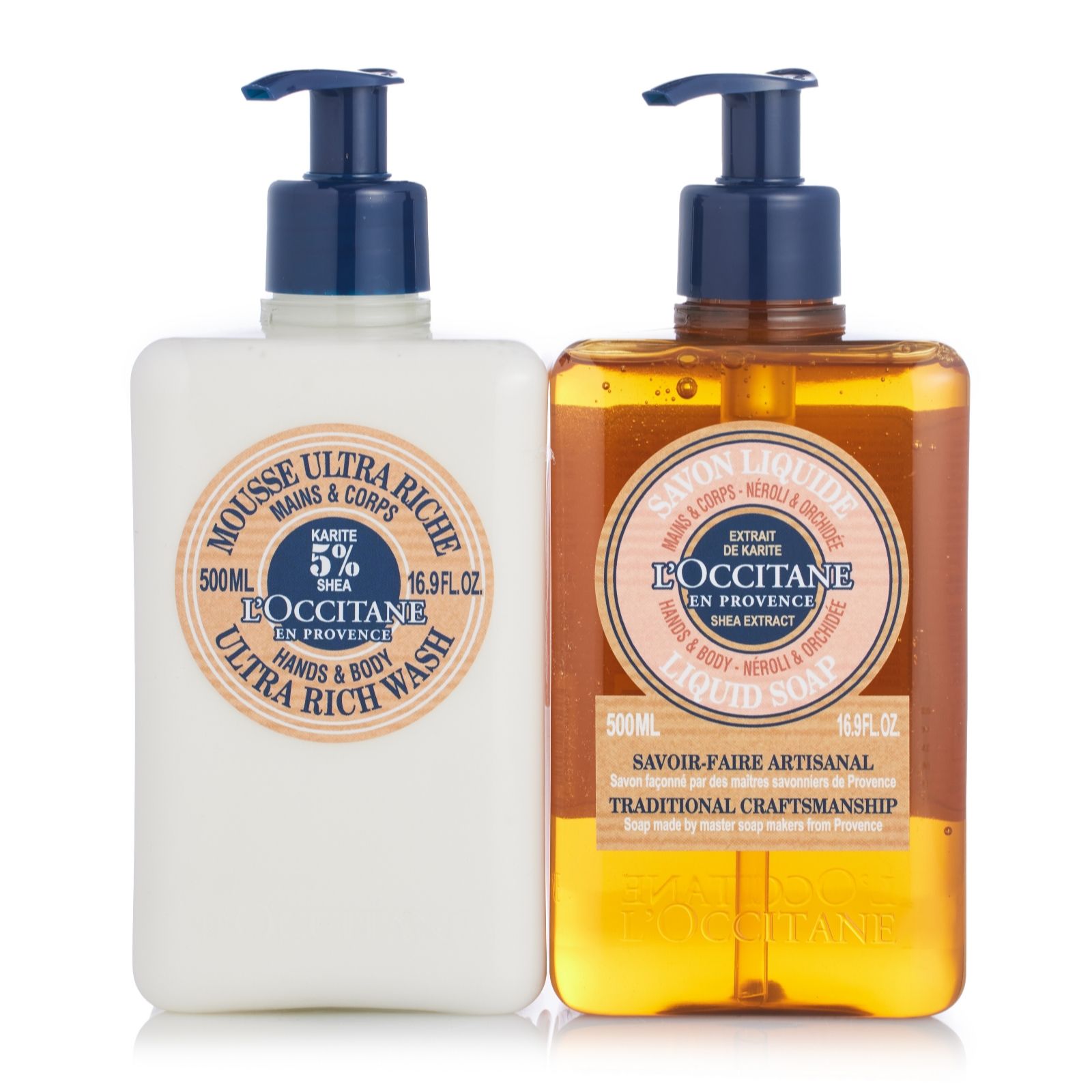 L'Occitane Warming Liquid Soap Duo