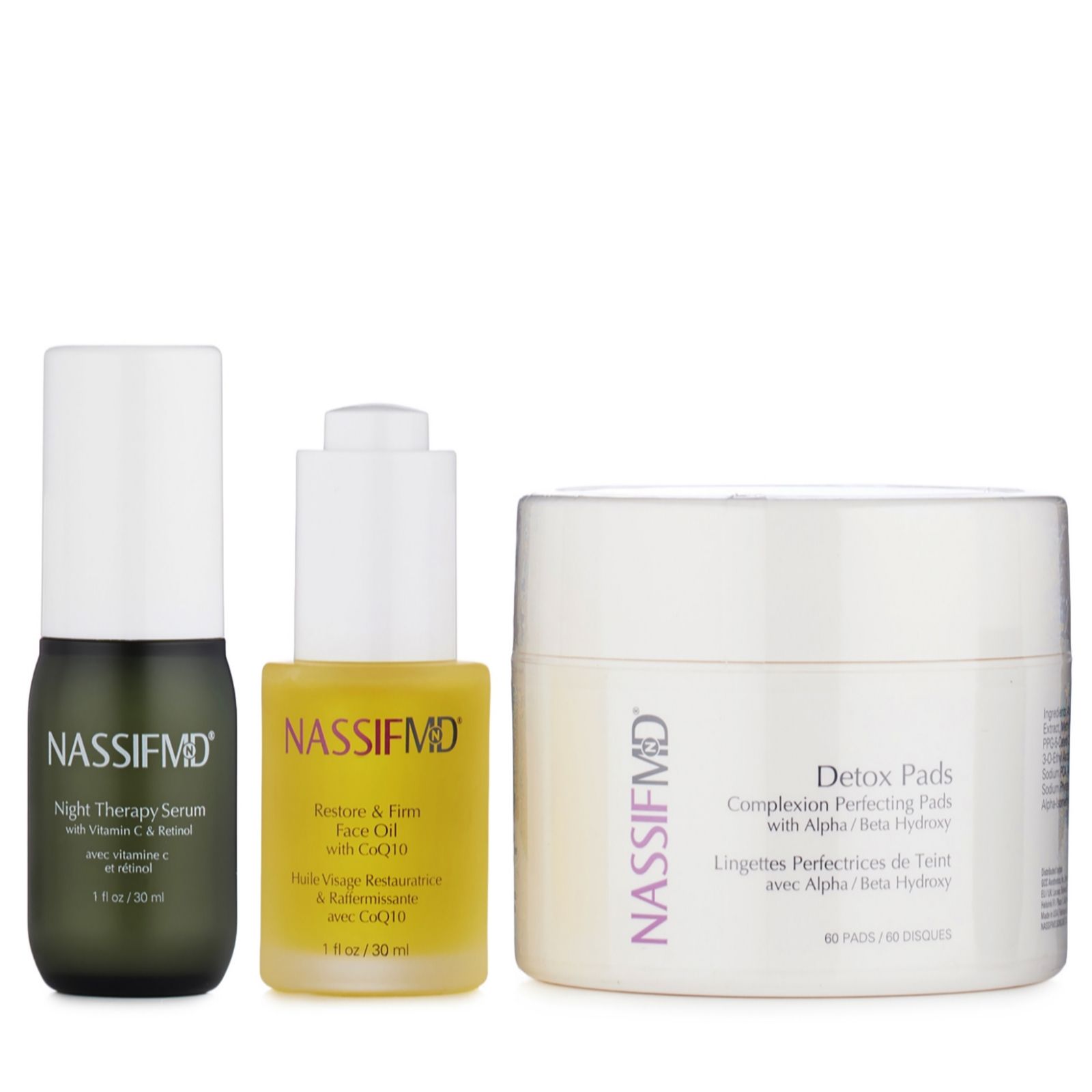 Nassifmd Advanced Overnight Renewal 3 Step Collection