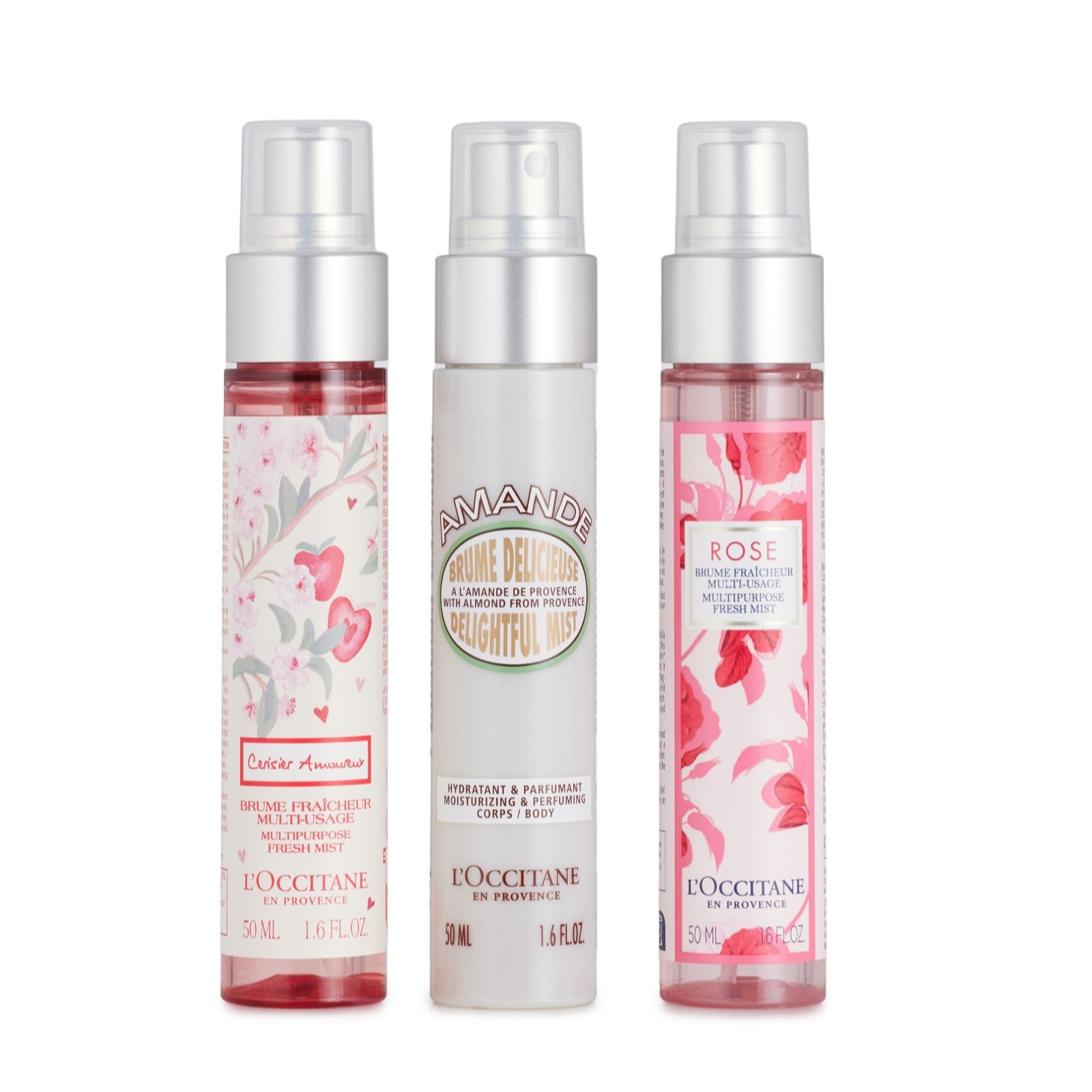 L'Occitane Classic Mist 50ML Trio