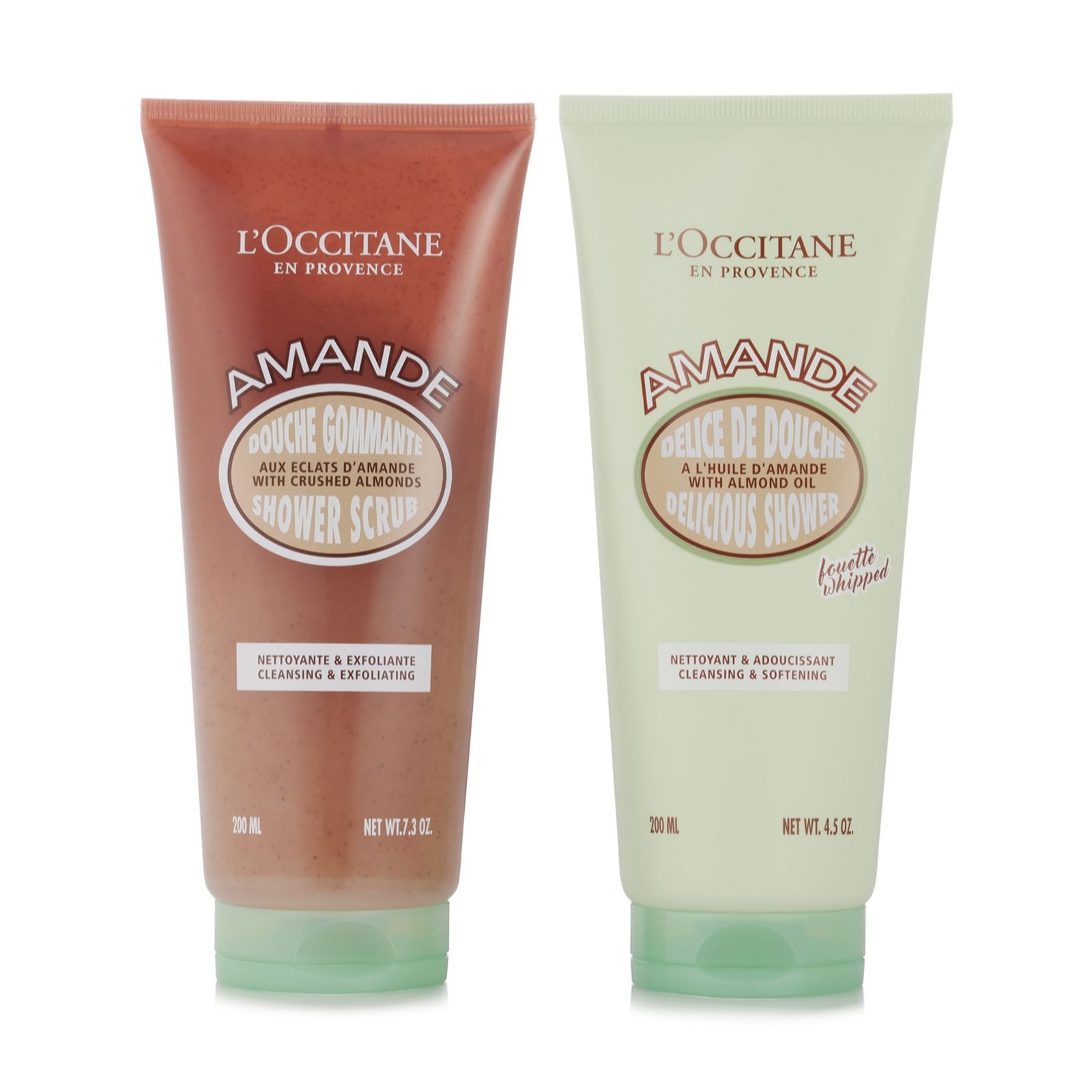 L'Occitane 2 Piece Almond Shower Companions