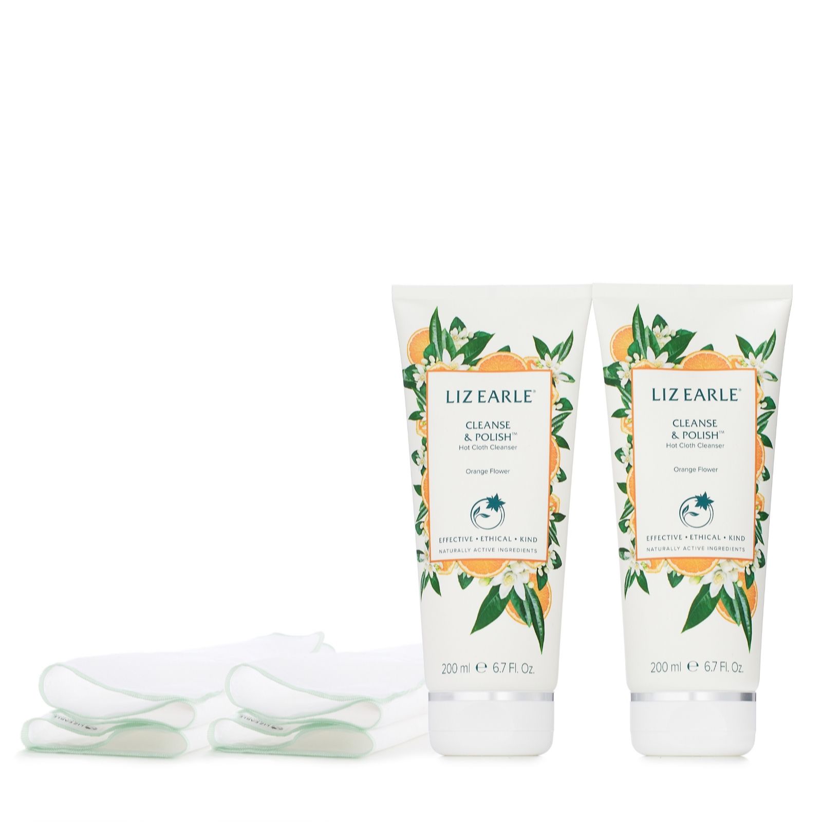 Liz Earle Orange Flower Cleanse & Polish Duo 200Ml