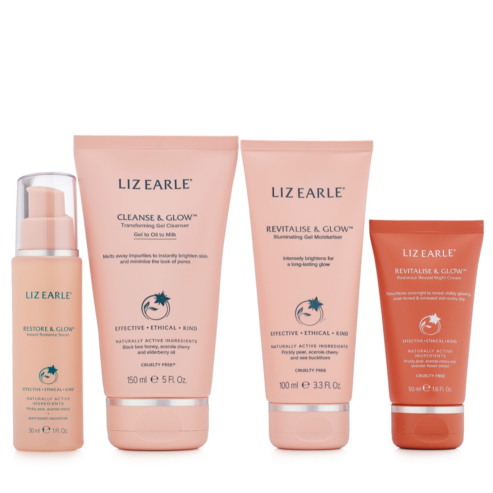 Liz Earle Cleanse & Glow Transforming Gel Cleanser 150ml Gel to Oil to Milk New - Image 21