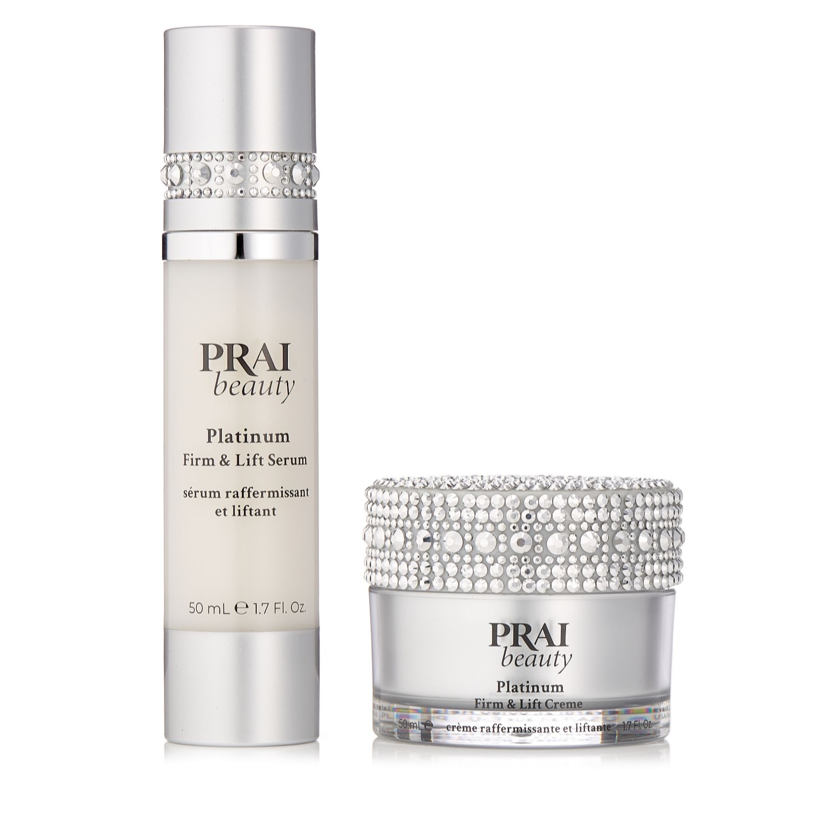 Prai Platinum Firm & Lift 50ml Serum and Cream Duo